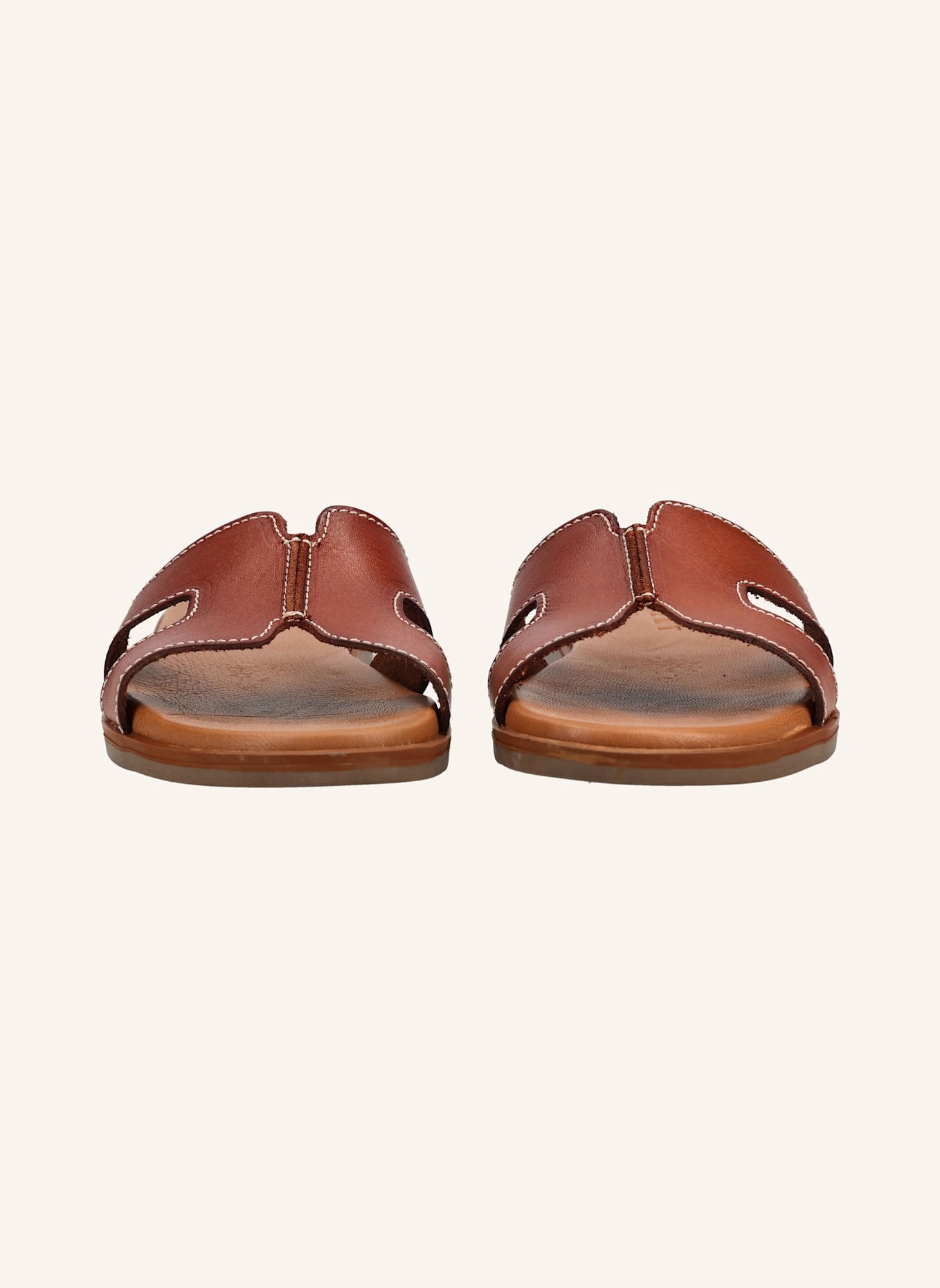 PAVEMENT Pantoletten PAM: BRAUN