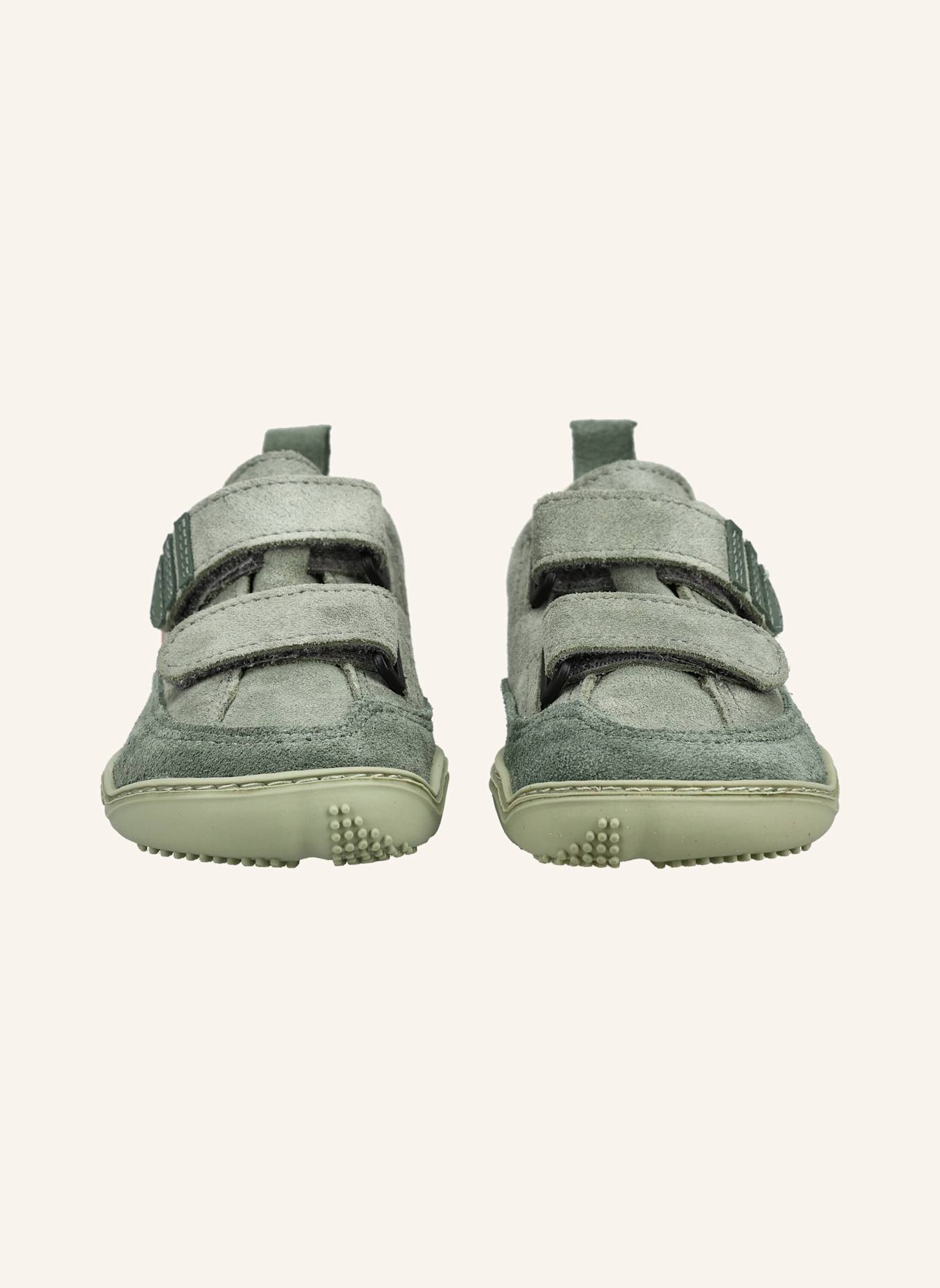 qnuffs Halbschuhe AHORN: GRAU/ GRÜN