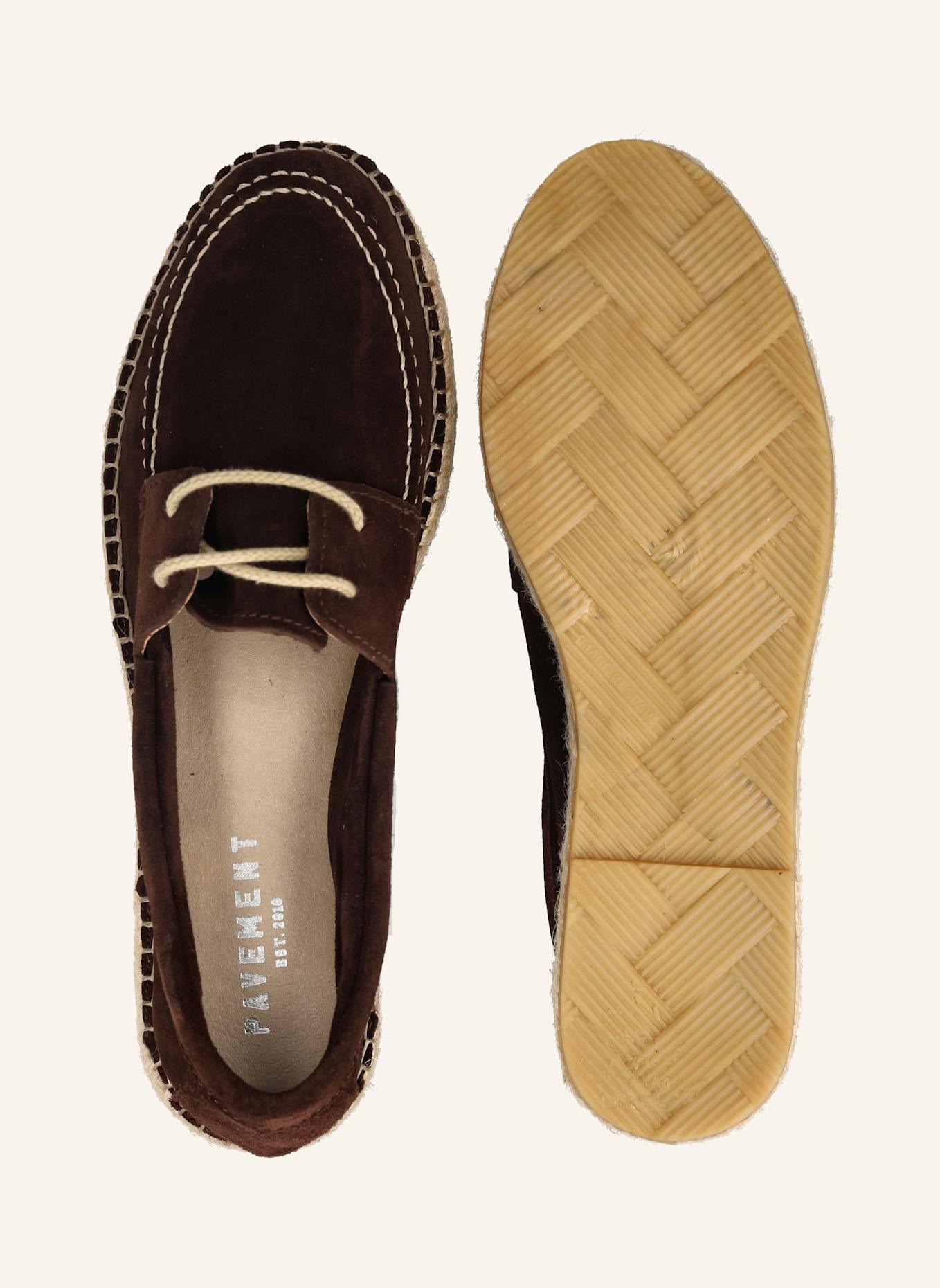 PAVEMENT Halbschuhe TYA NAUTICO: BRAUN