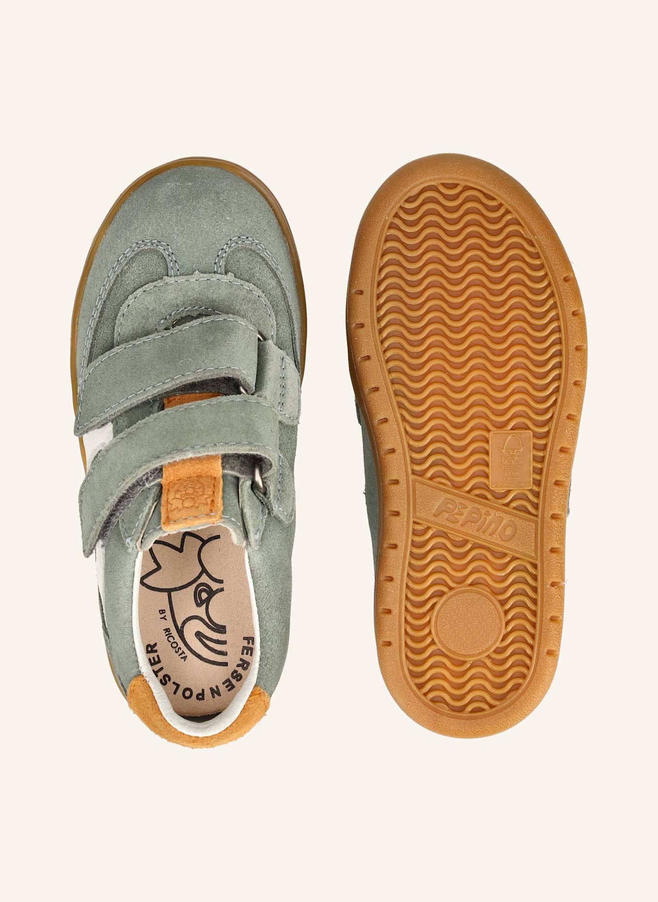 PEPINO Halbschuhe DAKOTA: GRAU/ GRÜN