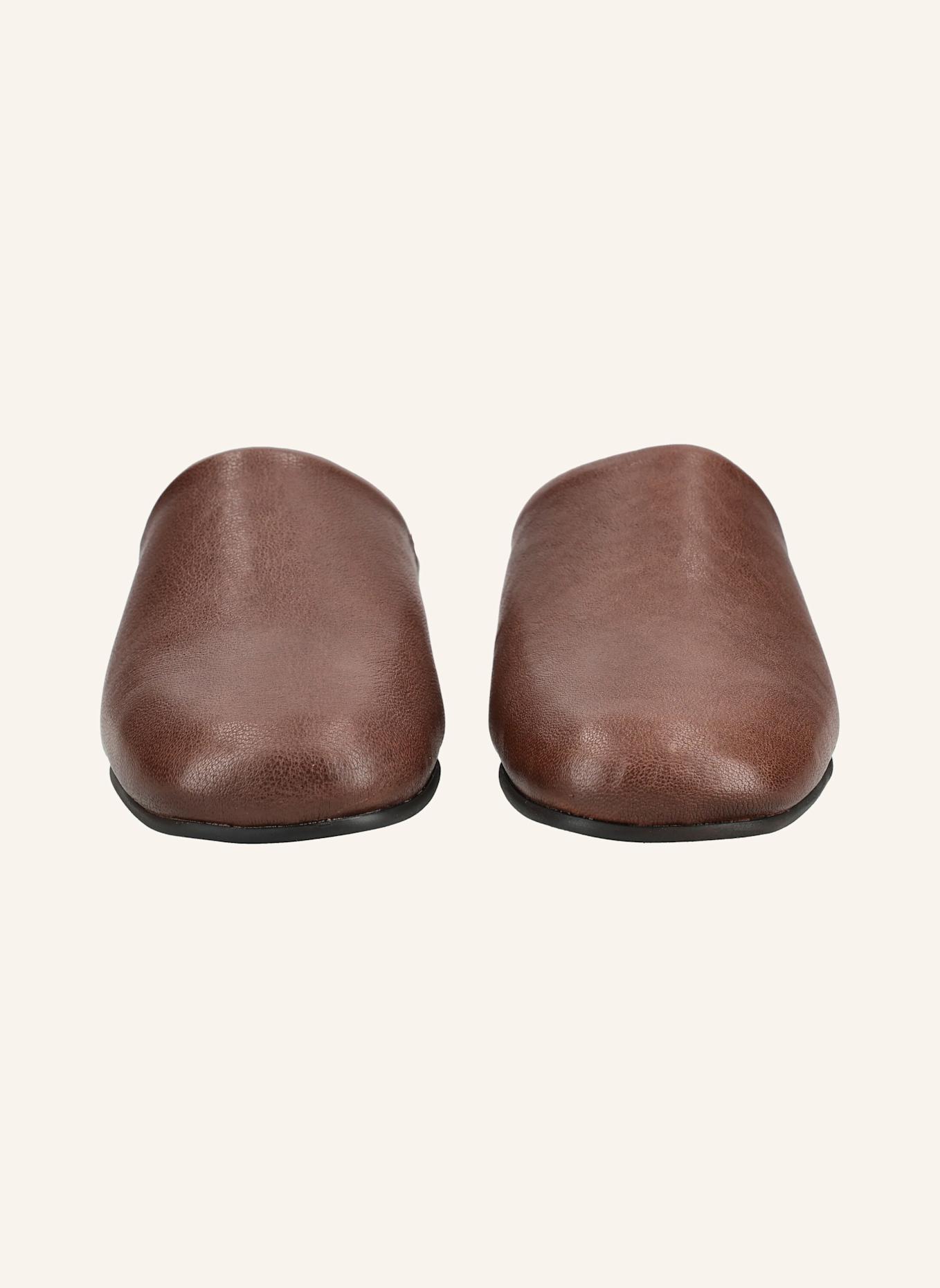 PAVEMENT Pantoletten GUNILLA: BRAUN