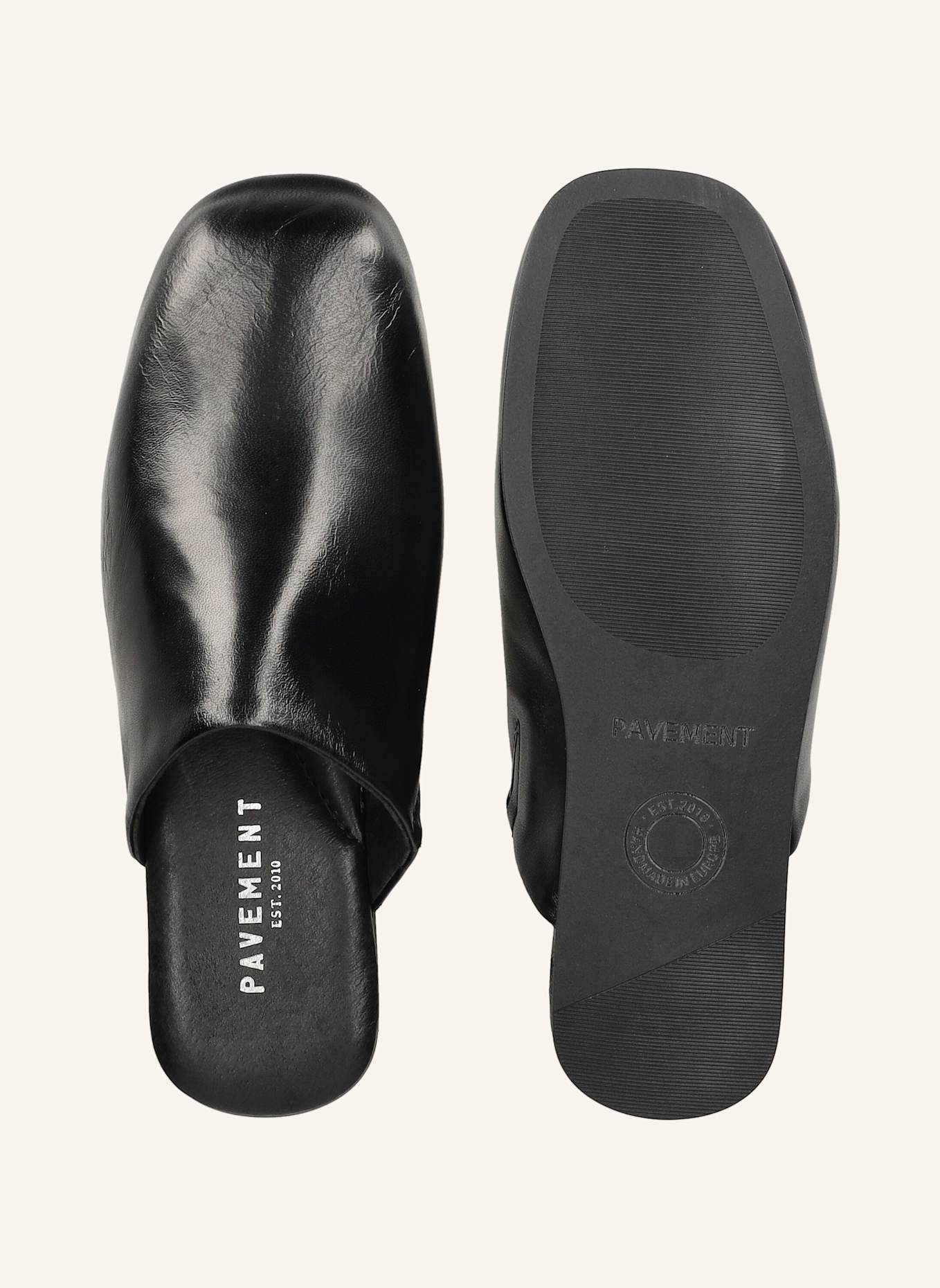 PAVEMENT Pantoletten GUNILLA: SCHWARZ