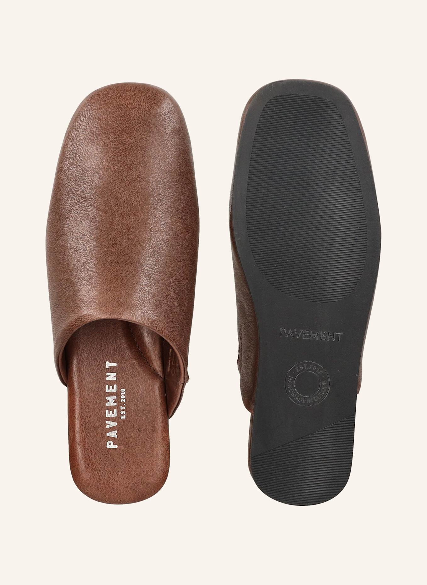 PAVEMENT Pantoletten GUNILLA: BRAUN