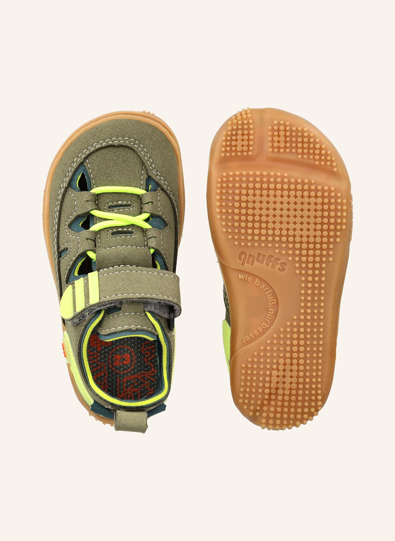 qnuffs Halbschuhe: GRÜN