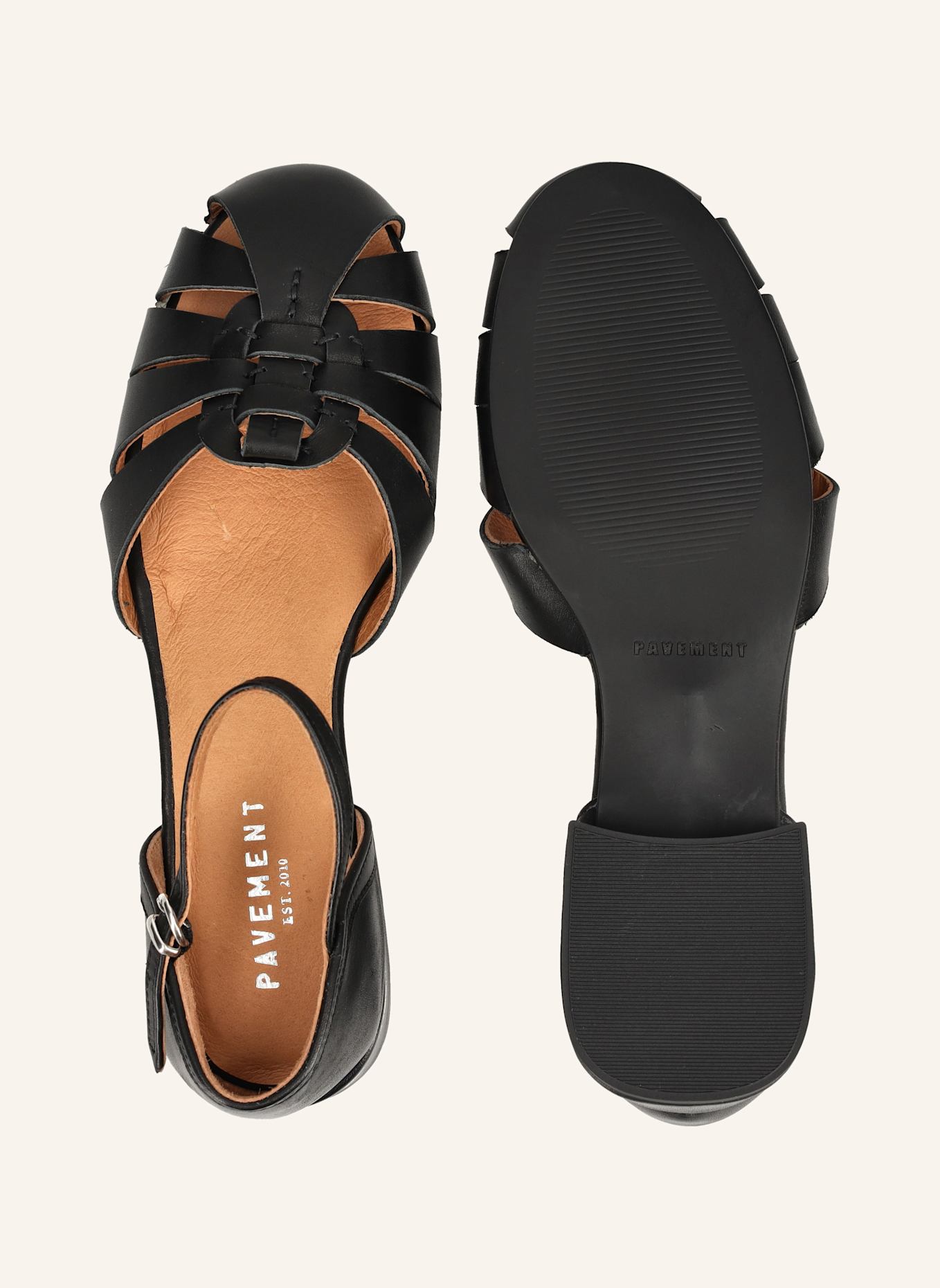 PAVEMENT Sandalen HENNA: SCHWARZ