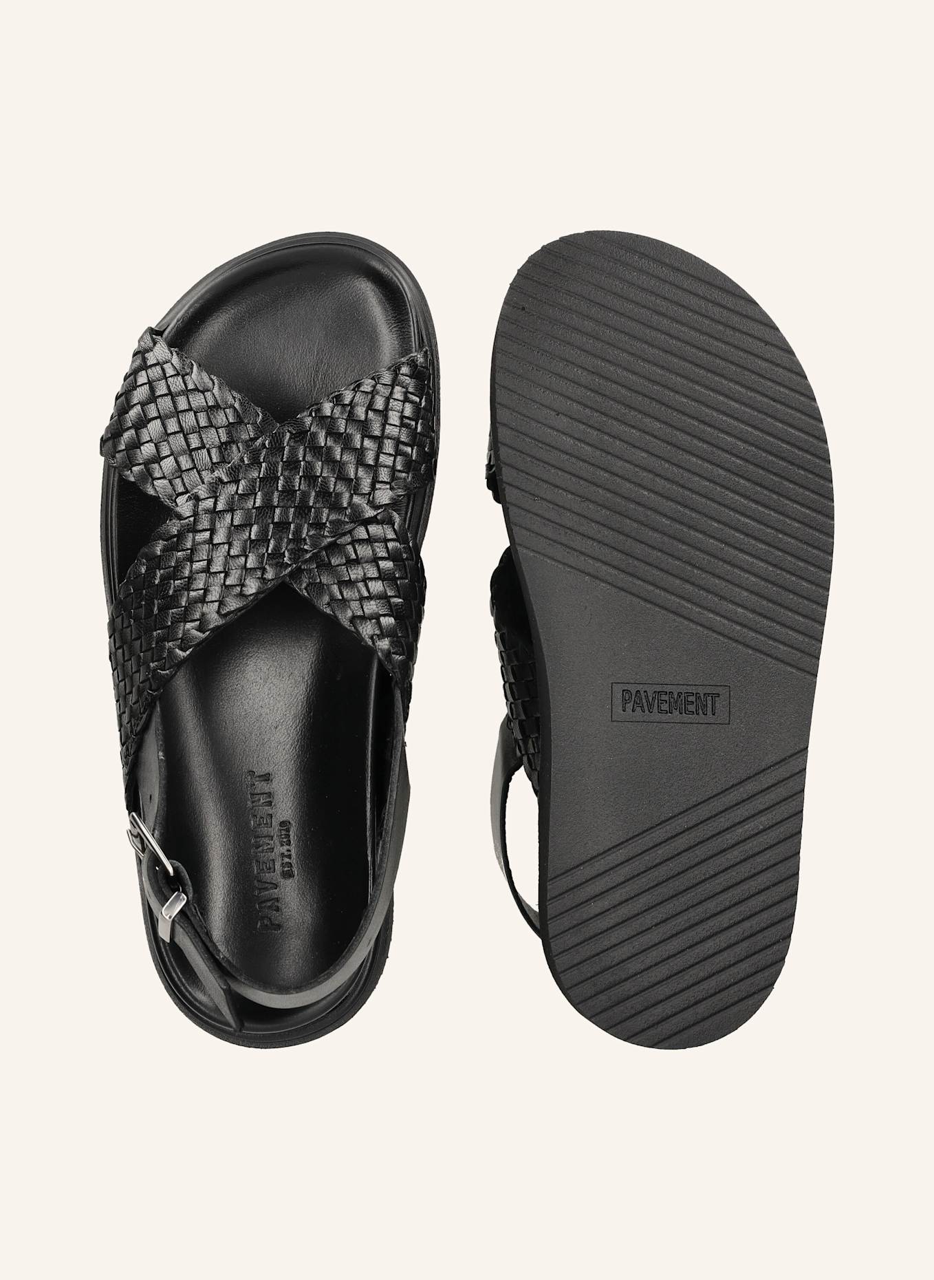 PAVEMENT Sandalen: SCHWARZ