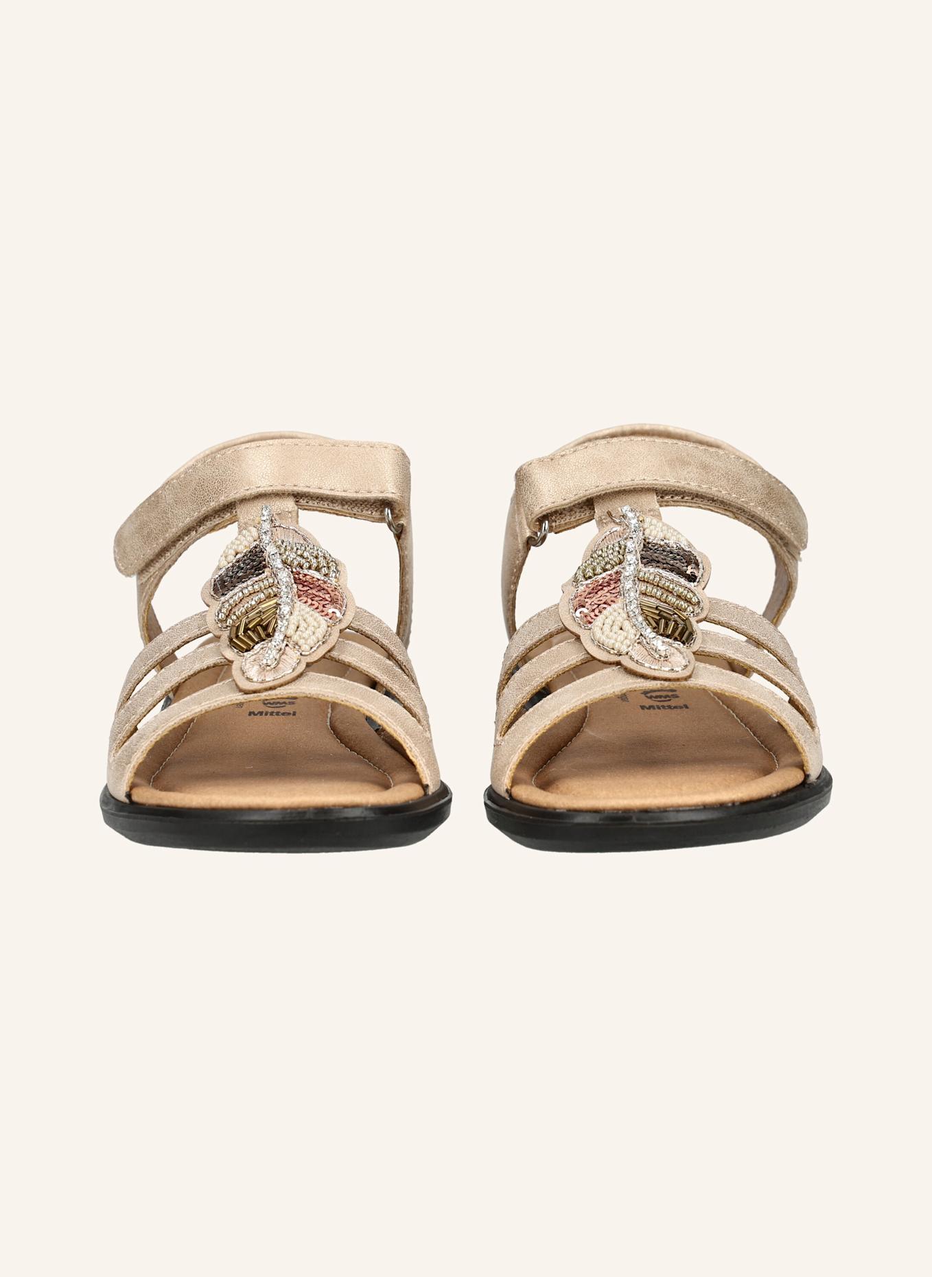 RICOSTA Sandalen AMELIE: BRAUN