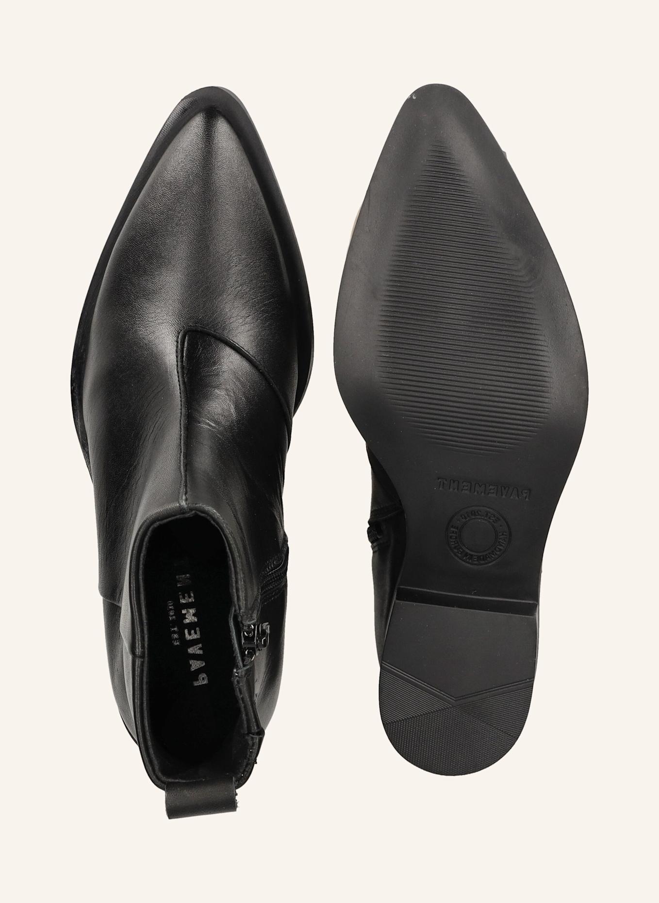 PAVEMENT Stiefelette ELVA: SCHWARZ