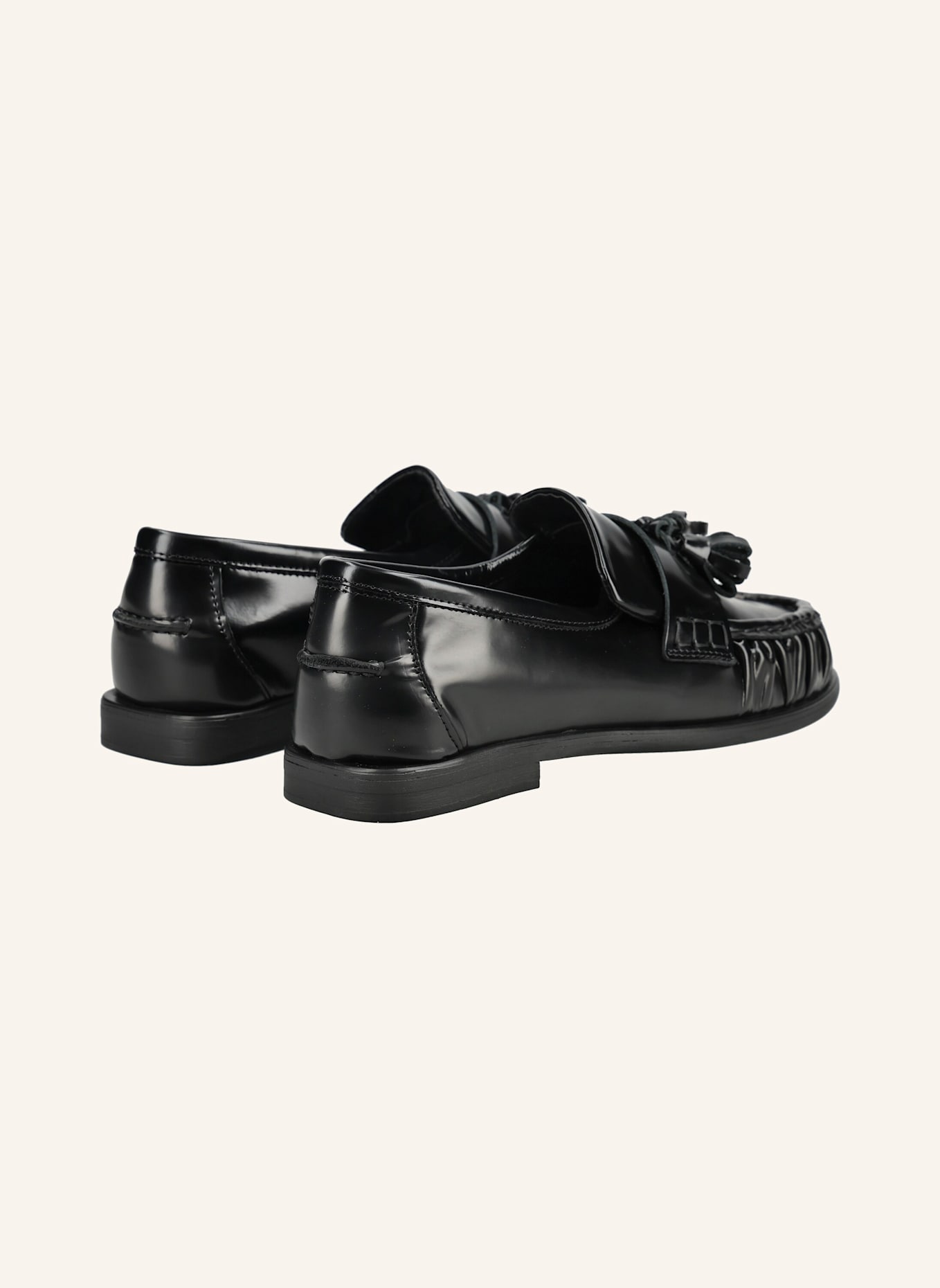 PAVEMENT Slipper PAELMIRA TASSEL: SCHWARZ