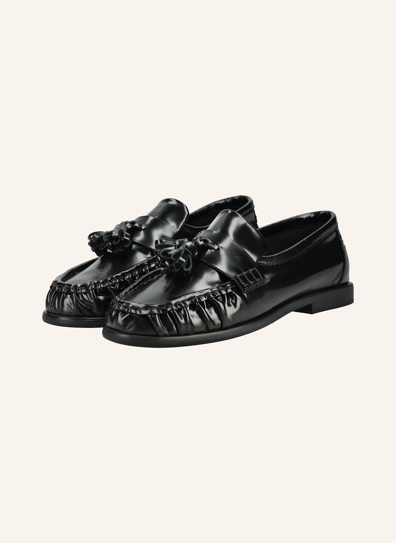 PAVEMENT Slipper PAELMIRA TASSEL: SCHWARZ