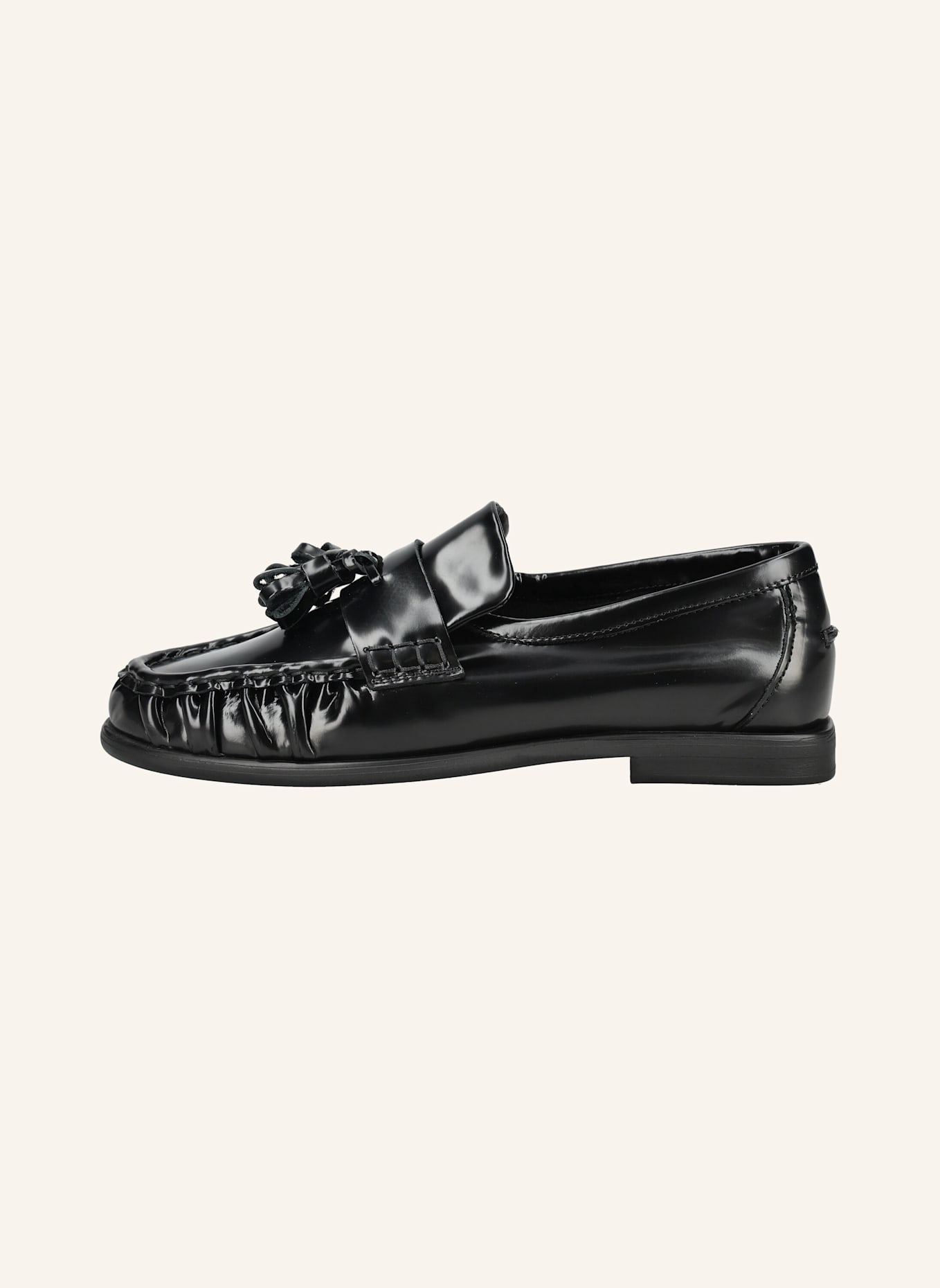 PAVEMENT Slipper PAELMIRA TASSEL: SCHWARZ