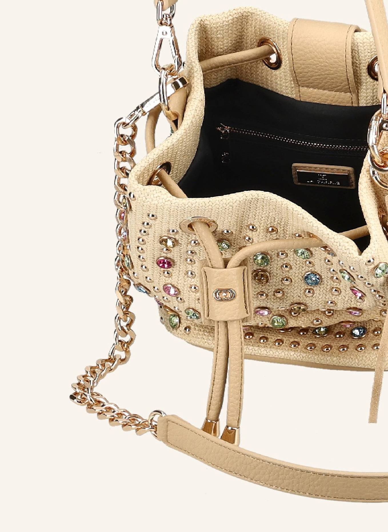 LA CARRIE ANDROMEDA BUCKET Bags: BEIGE
