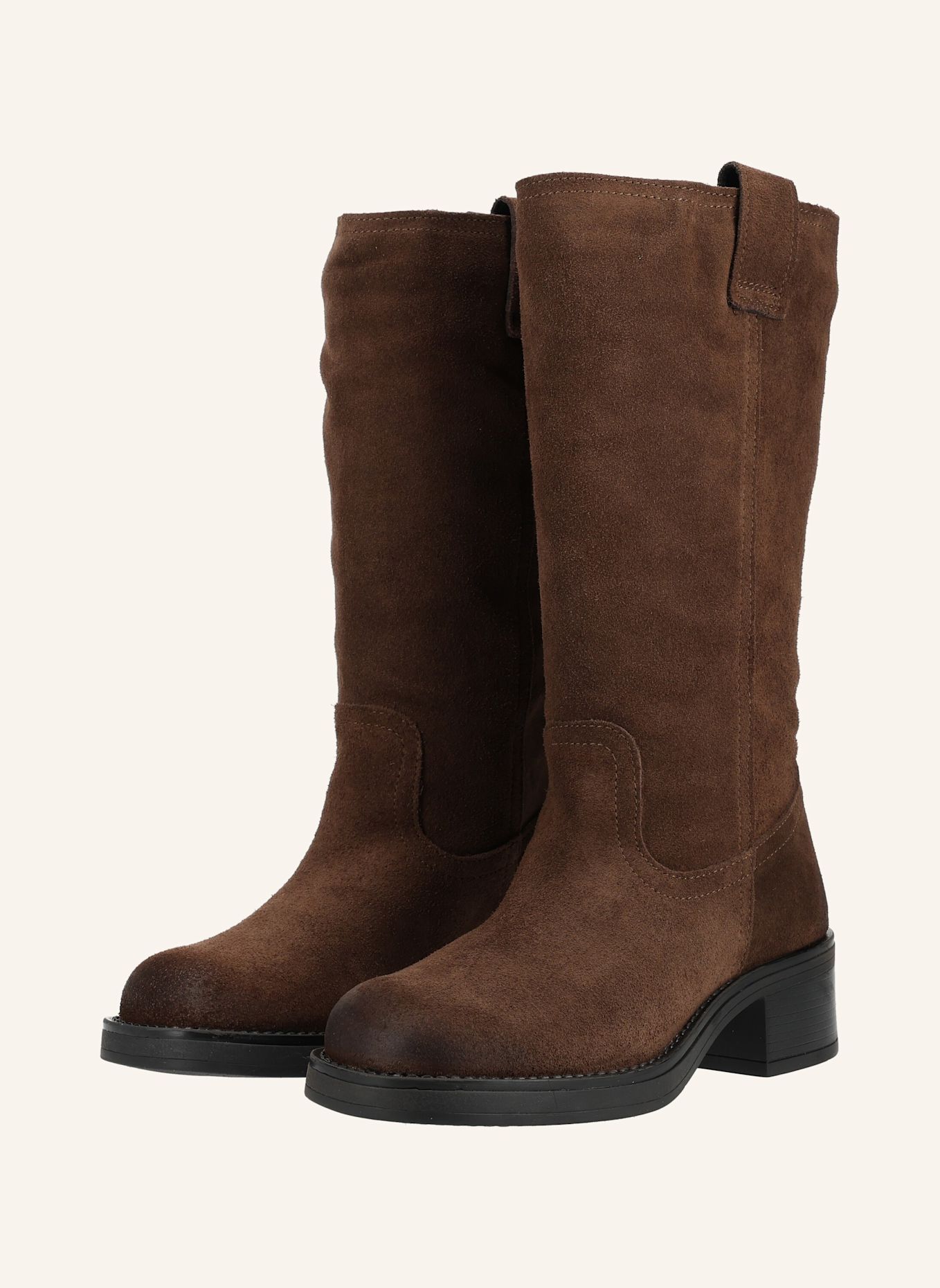 PAVEMENT Stiefel ANNELI SUEDE: BRAUN