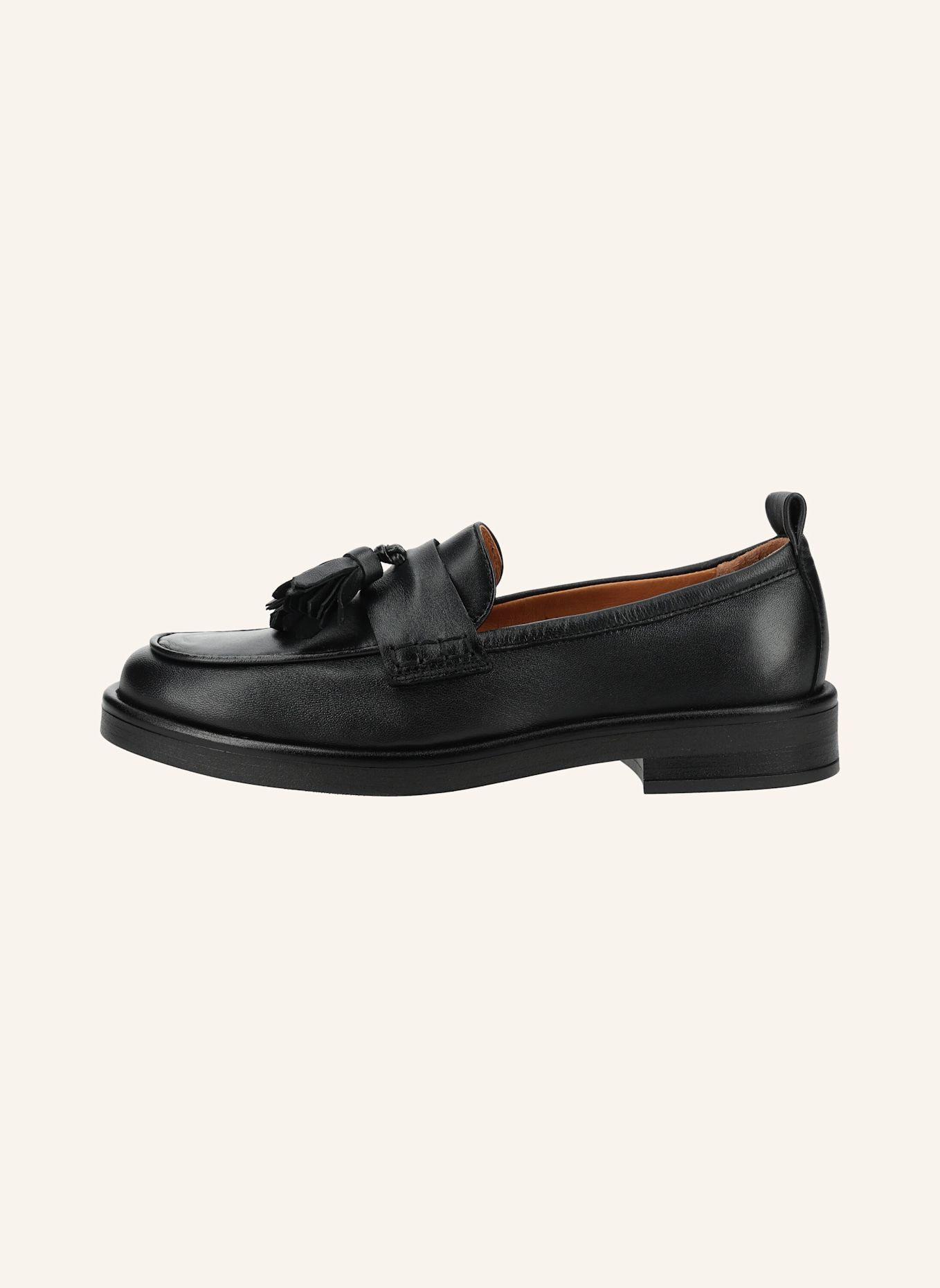 PAVEMENT Slipper SHELLY TASSEL: SCHWARZ