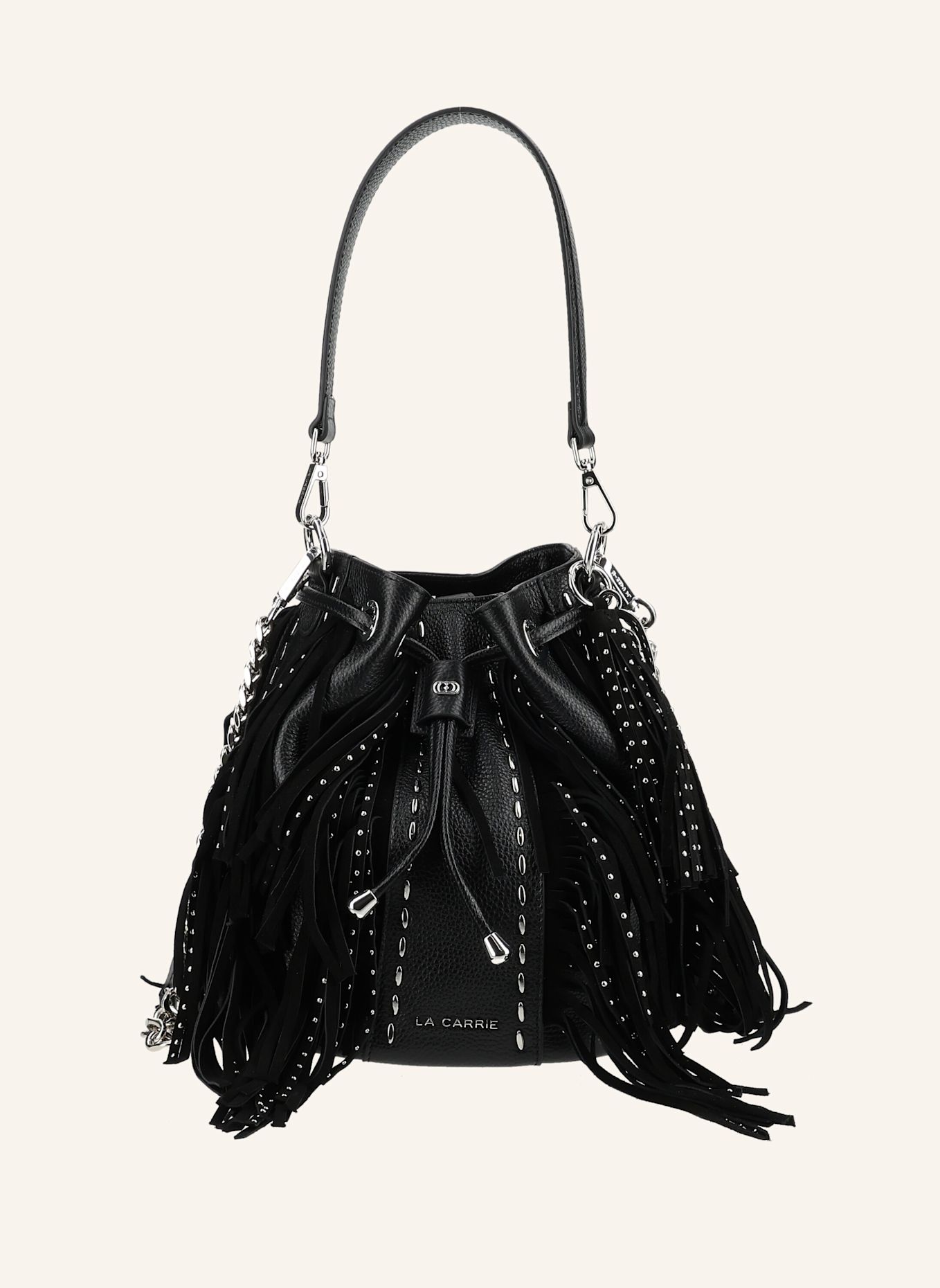 LA CARRIE Taschen ROCK: SCHWARZ