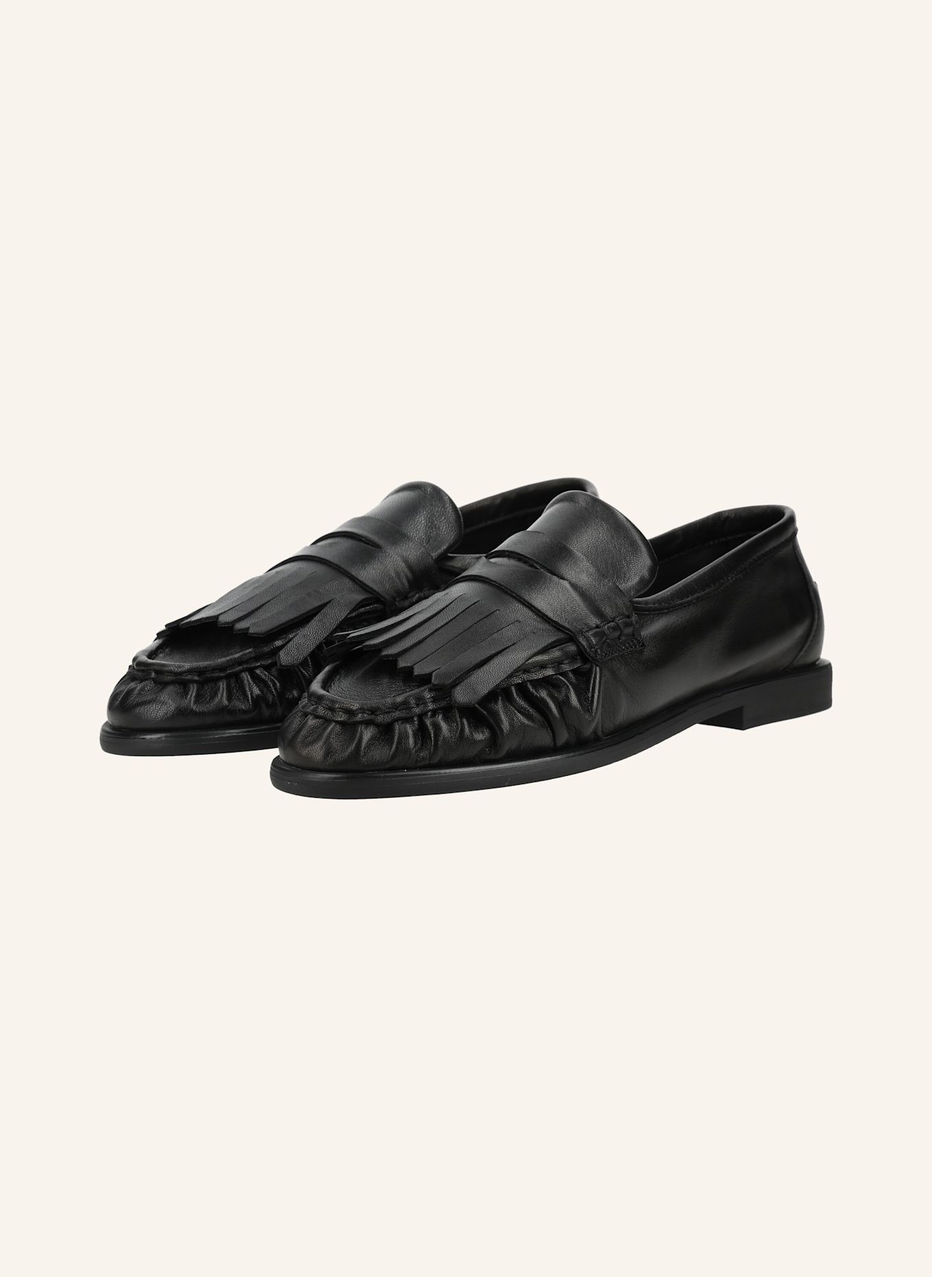 PAVEMENT Slipper ELMIRA FRINGLE: SCHWARZ