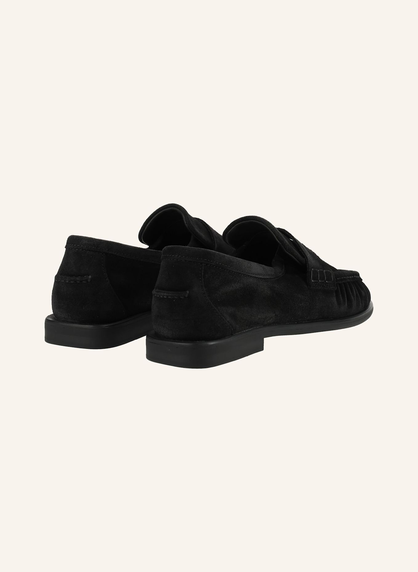 PAVEMENT Slipper ELMIRA SUEDE: SCHWARZ