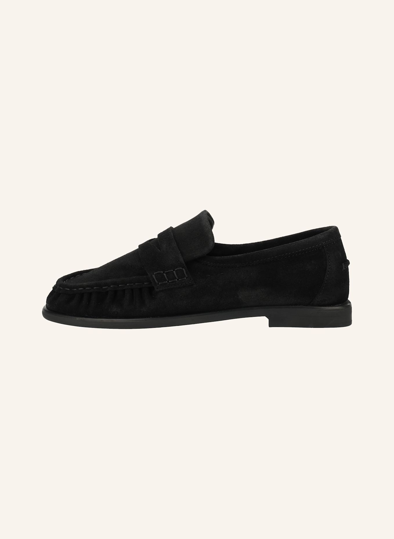 PAVEMENT Slipper ELMIRA SUEDE: SCHWARZ