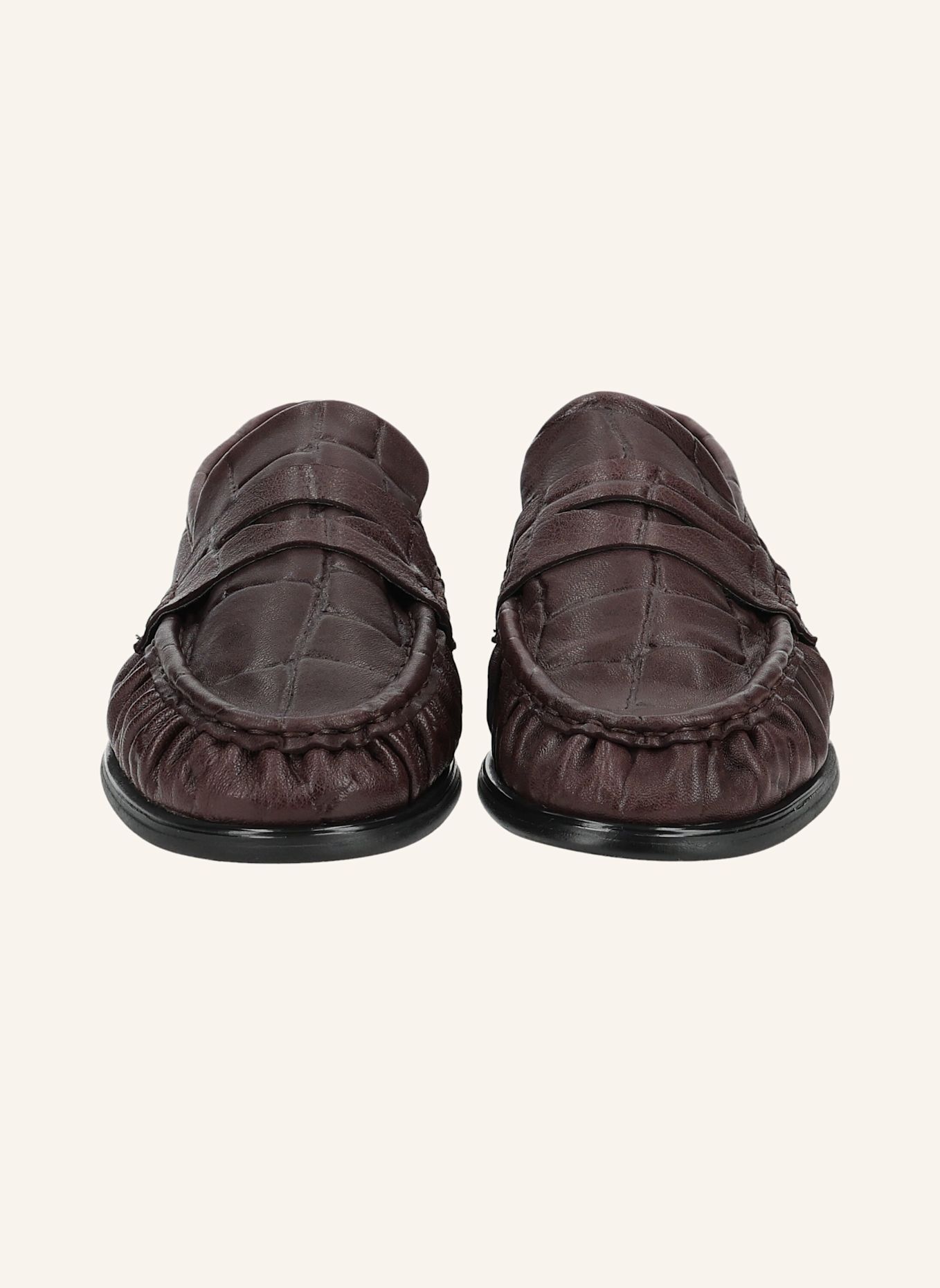 PAVEMENT Slipper ELMIRA CROCO: BRAUN