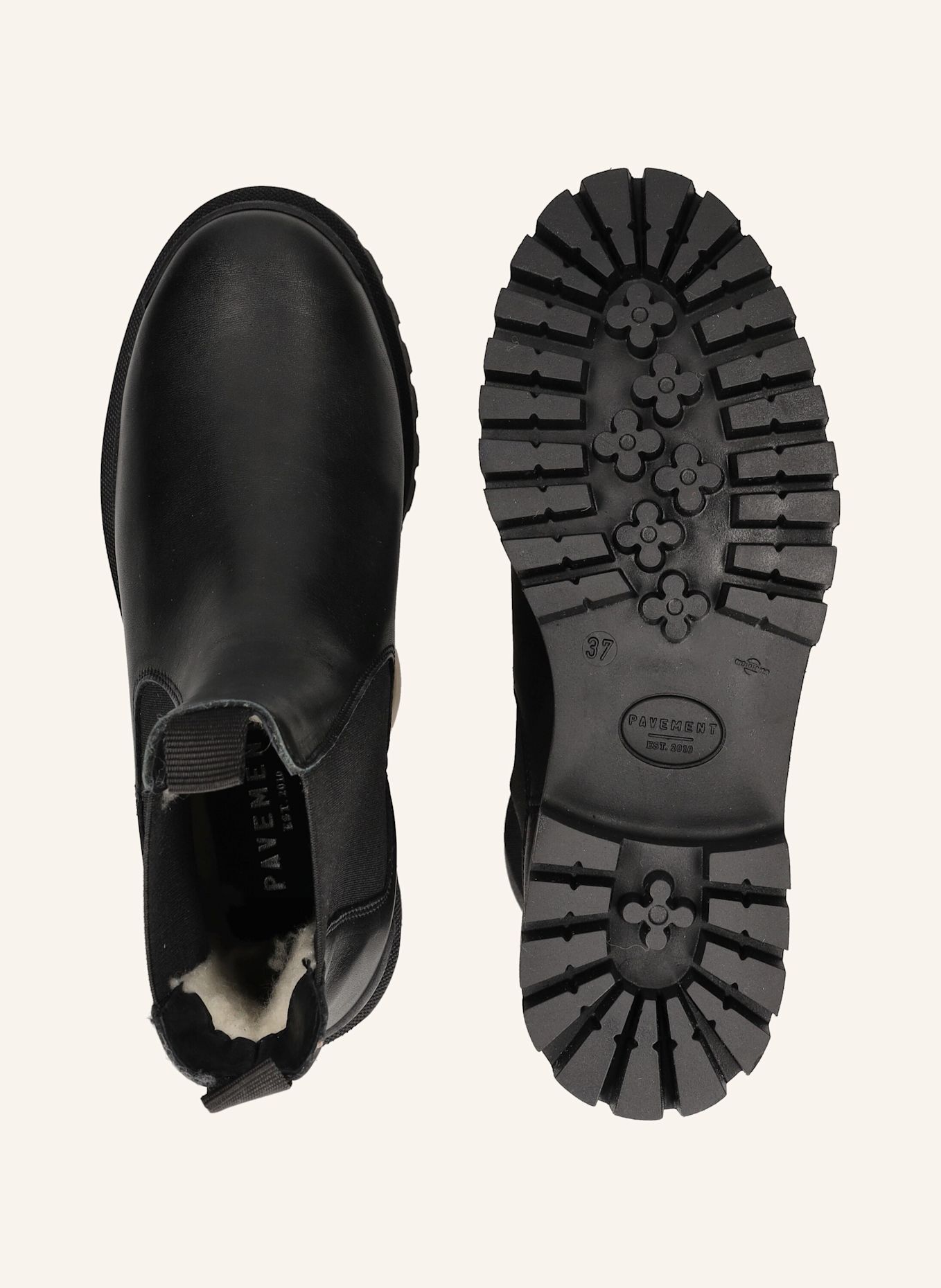 PAVEMENT Stiefelette: SCHWARZ