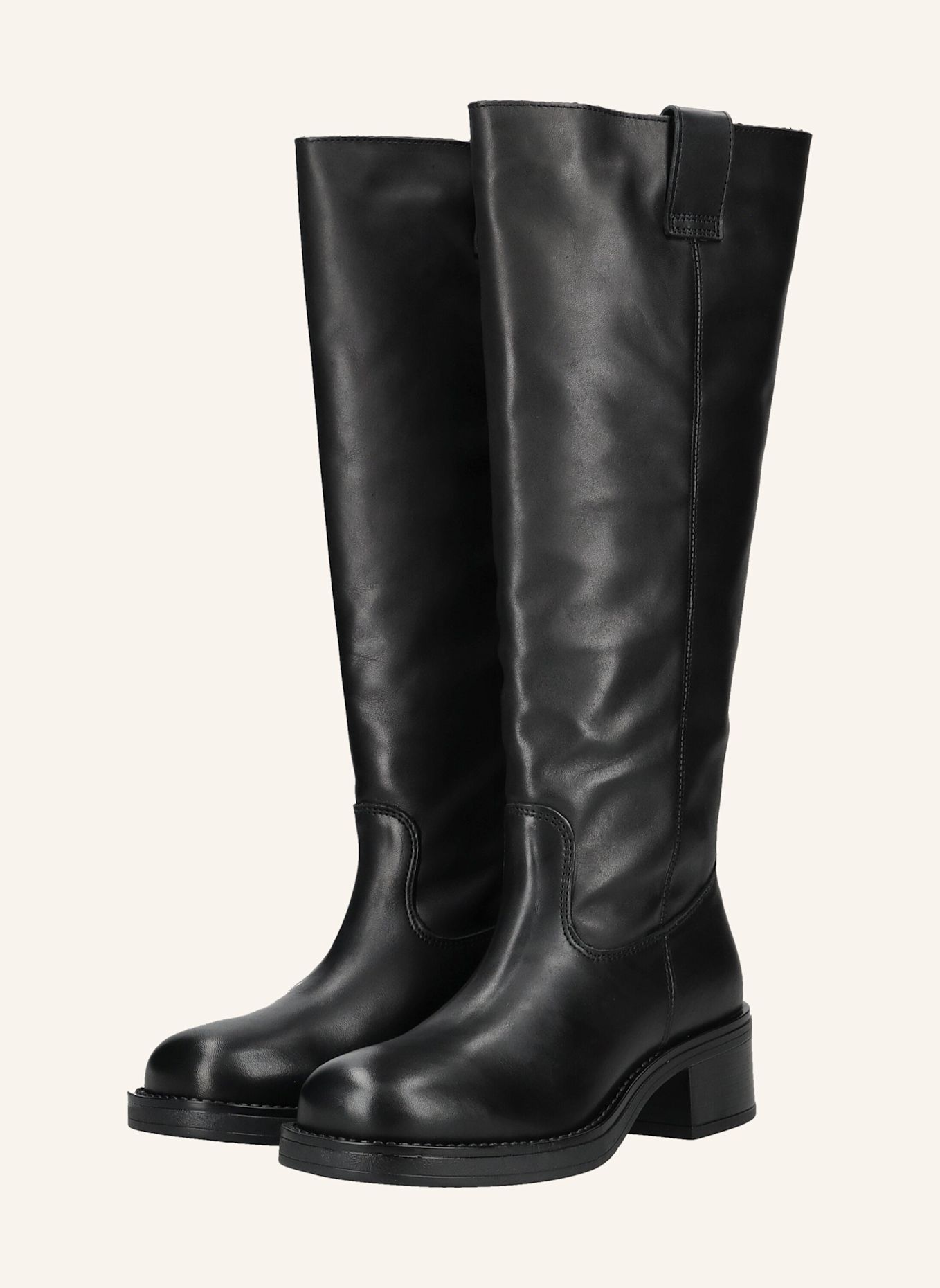 PAVEMENT Stiefel: SCHWARZ