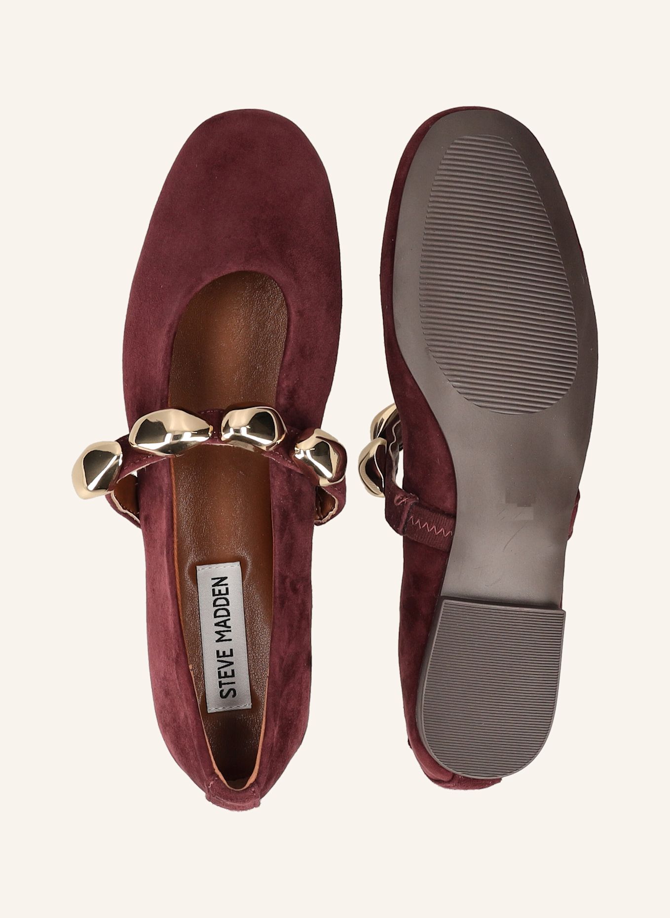 STEVE MADDEN Ballerina's POPPIN: ROOD
