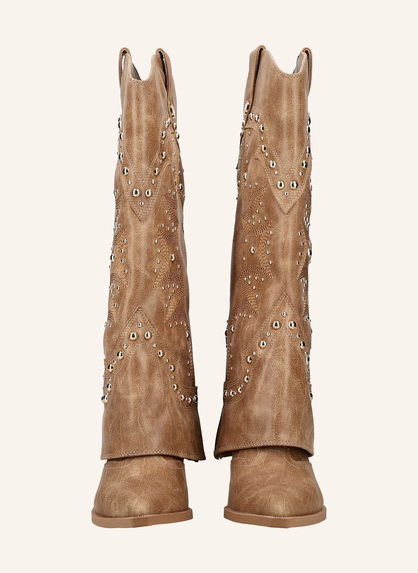 STEVE MADDEN STAGECOACH Boots: BROWN