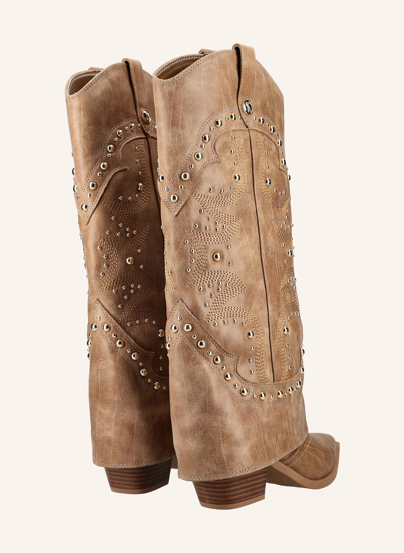 STEVE MADDEN STAGECOACH Boots: BROWN