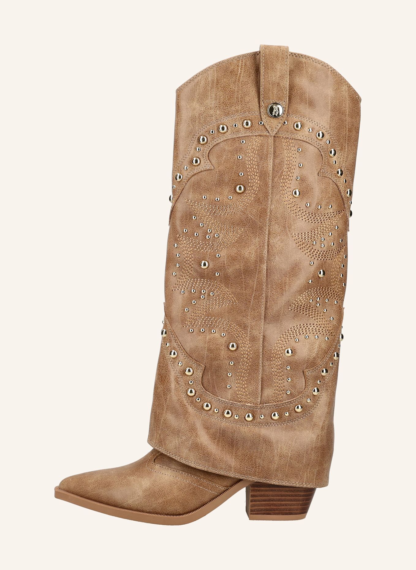 STEVE MADDEN STAGECOACH Boots: BROWN