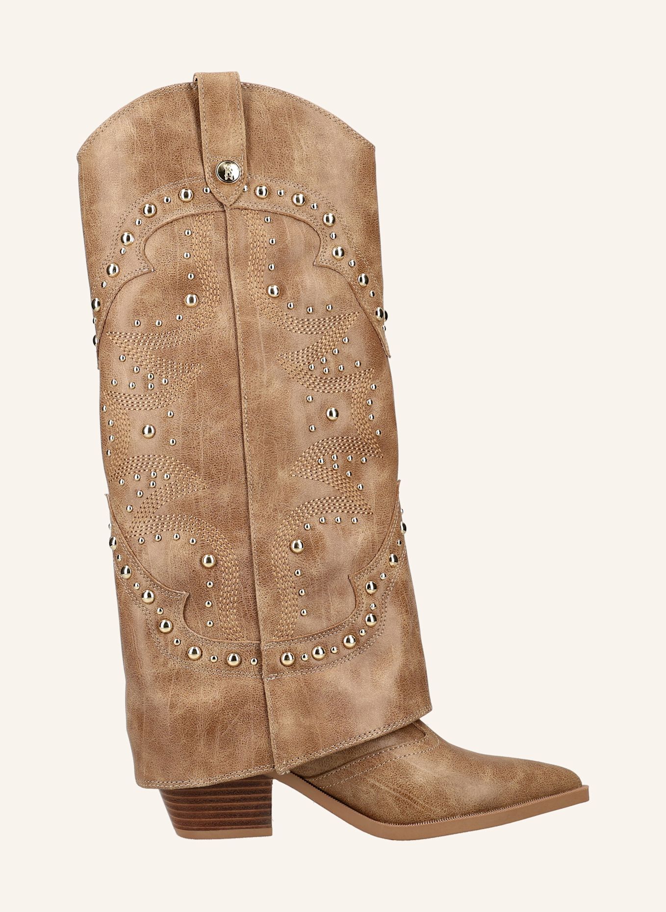 STEVE MADDEN STAGECOACH Boots: BROWN