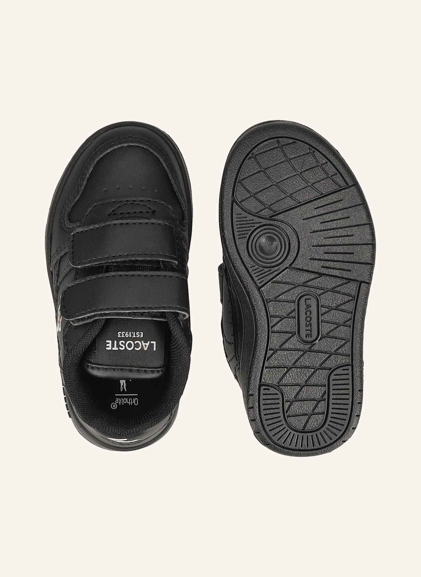 LACOSTE T-CLIP SET Sneakers: BLACK