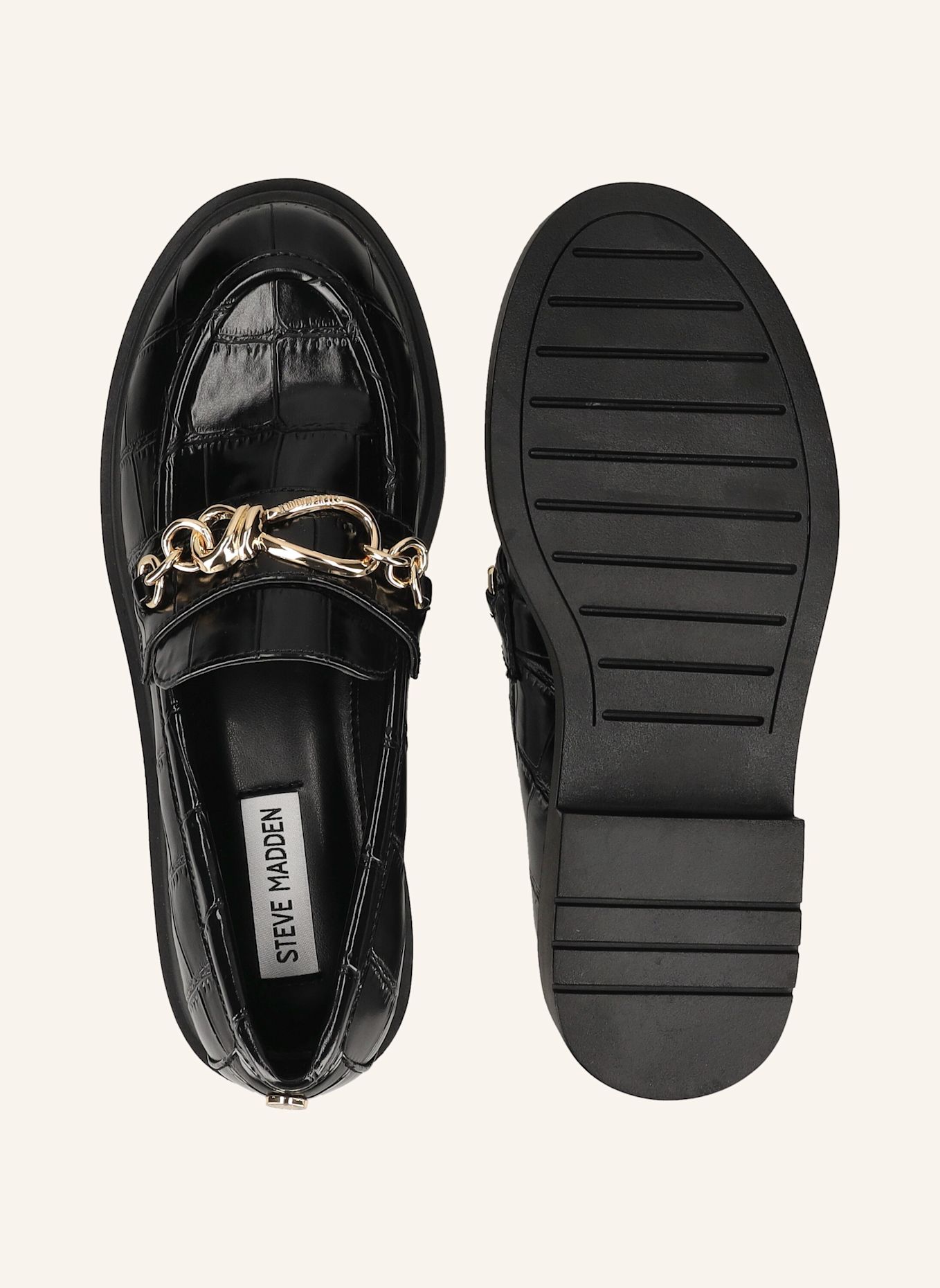 STEVE MADDEN Slipper PRE-LAUNCH: SCHWARZ