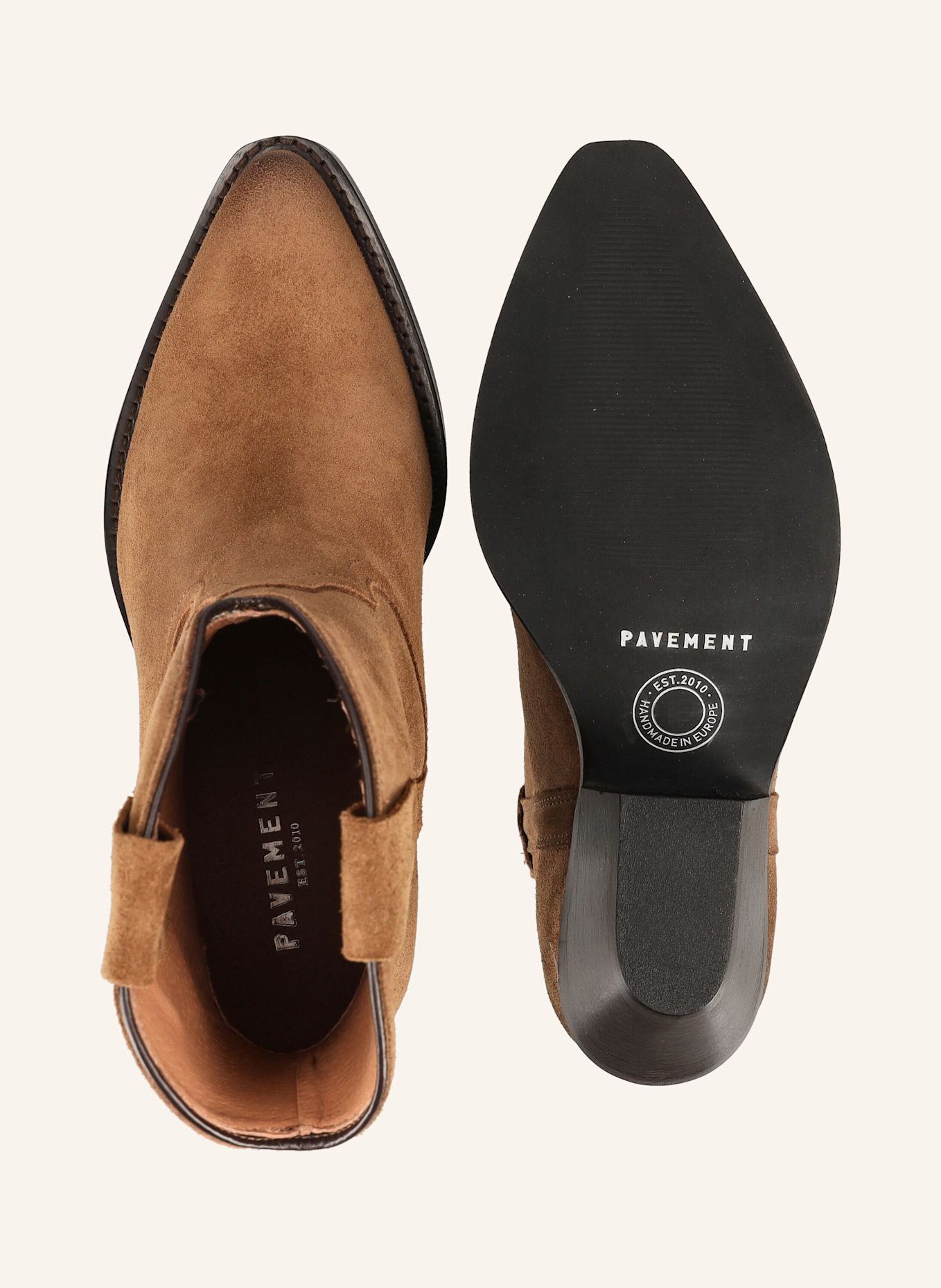PAVEMENT Stiefelette JASMIN SUEDE: BRAUN