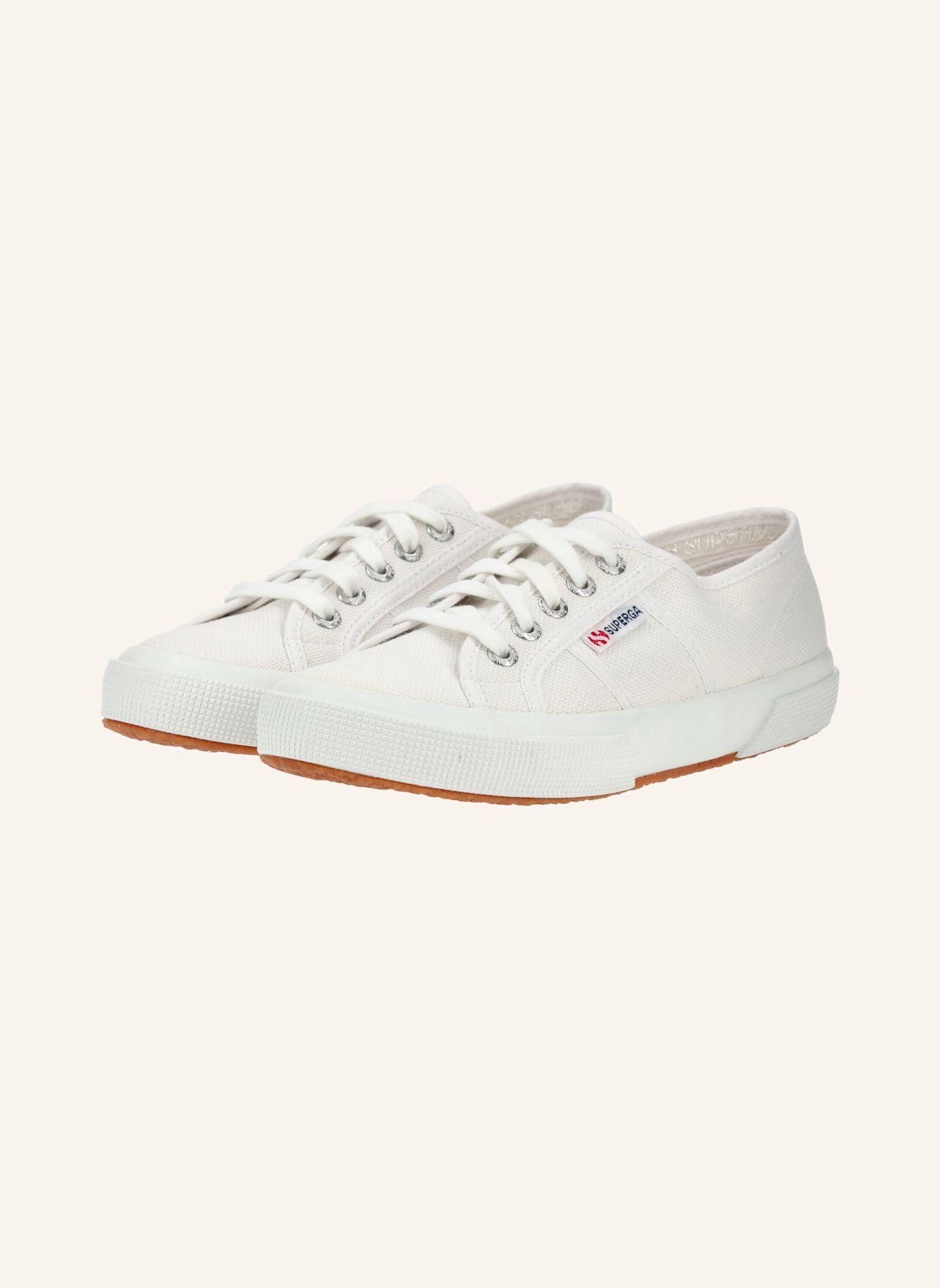 SUPERGA Sneakers: WHITE