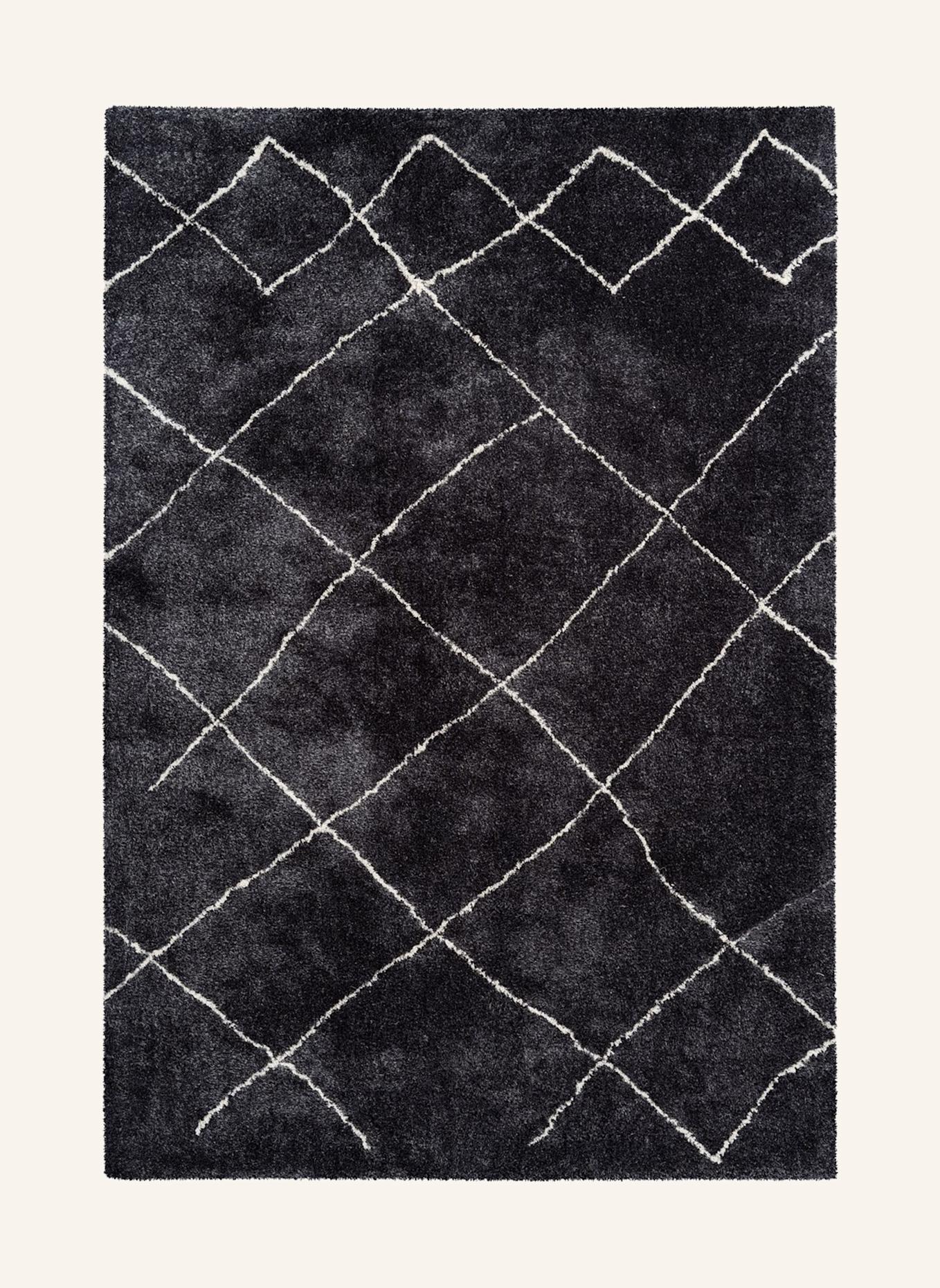 Kayoom Hochflor Teppich ORLANDO 525: GRAU