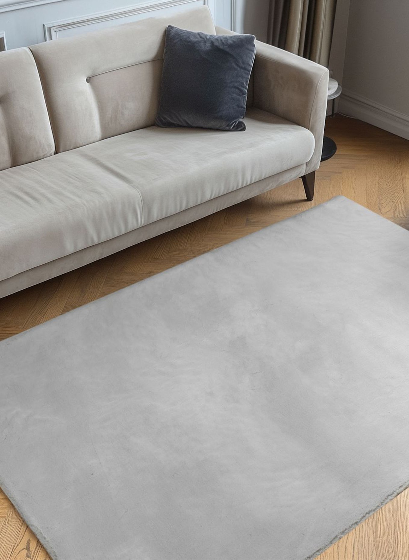 Kayoom Fell Teppich SUMMIT 625: GRAU