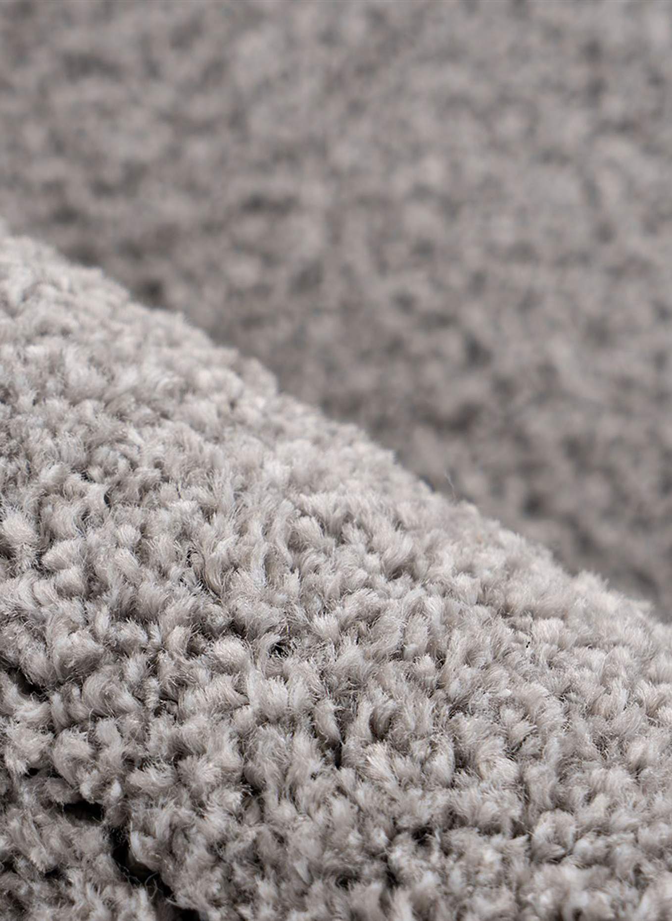 Kayoom Hochflor Teppich NILA 125: GRAU