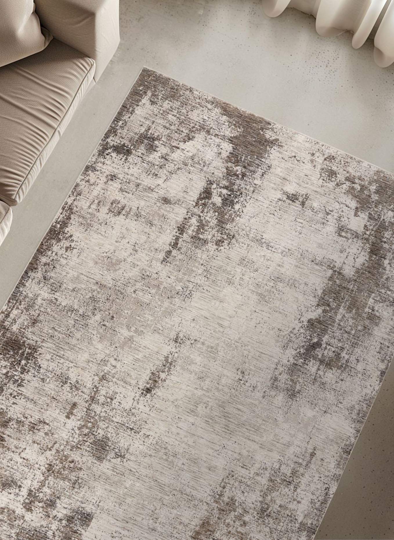 Kayoom Teppich AMORA 262: BRAUN