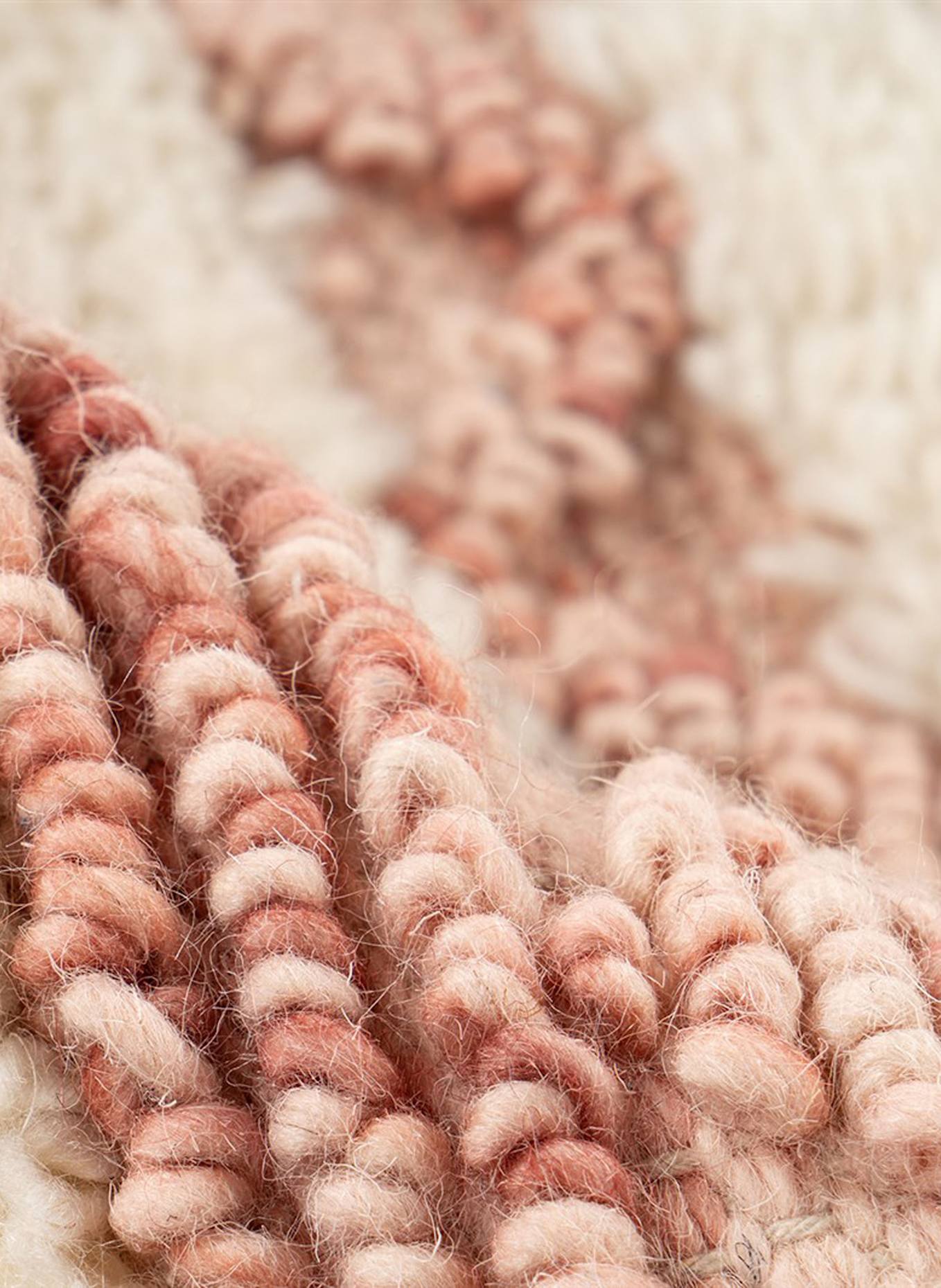 Kayoom Kurzflor Teppich BOHIST 225: ROSA