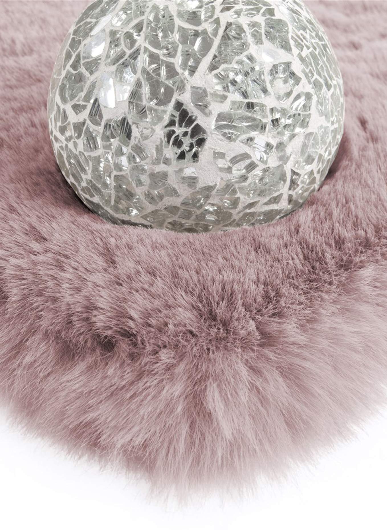 Kayoom Hochflor Teppich RABBIT 125: ROSA