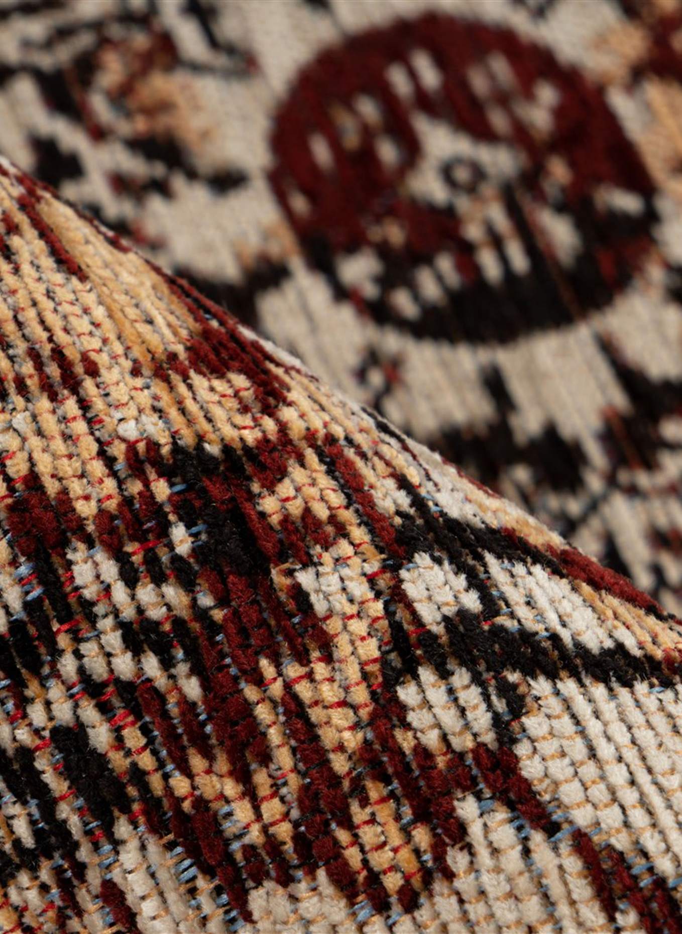 Kayoom Kurzflor Teppich CHARME 725: CREME