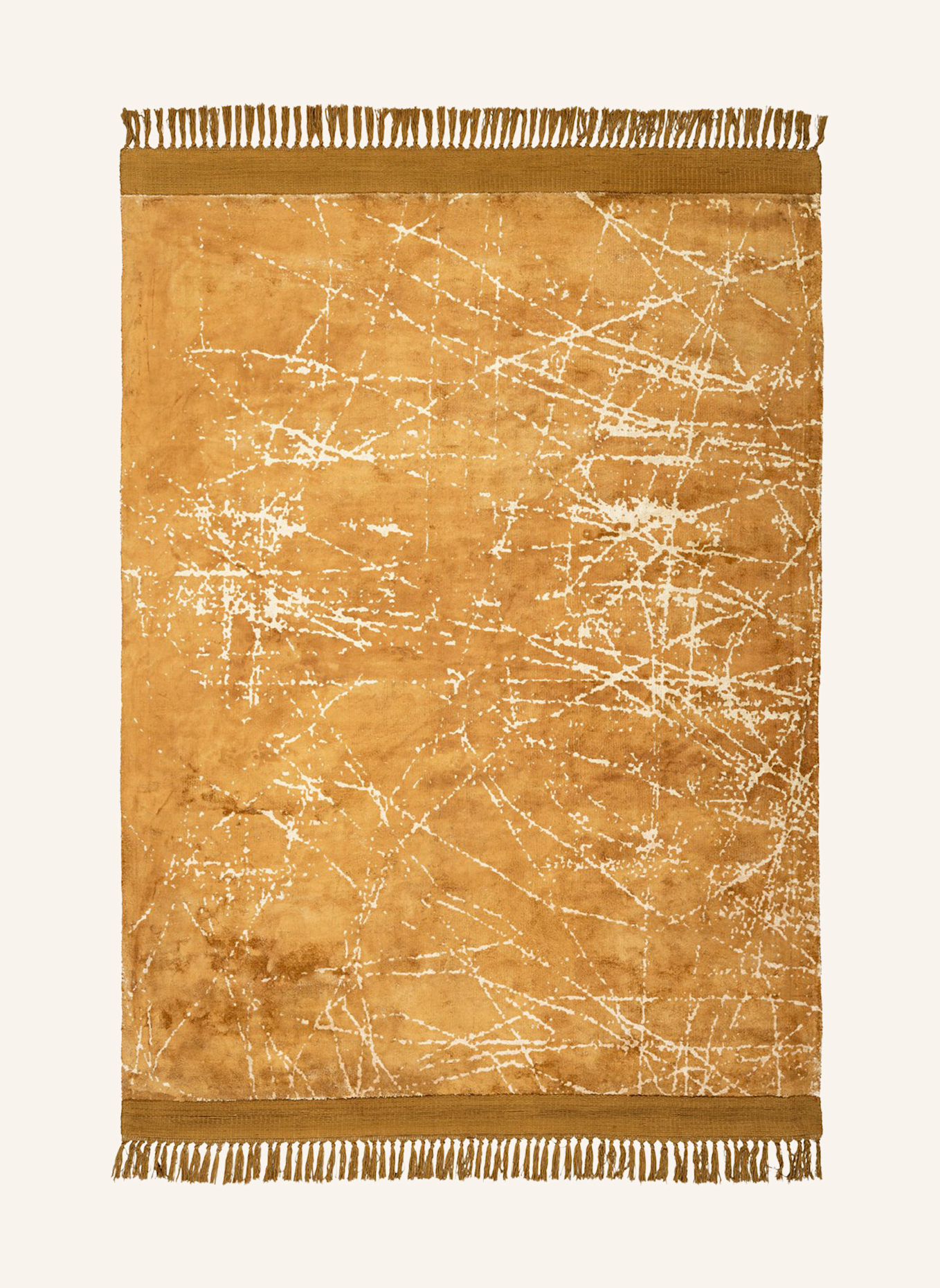 Kayoom Kurzflor Teppich DOLCE: GOLD