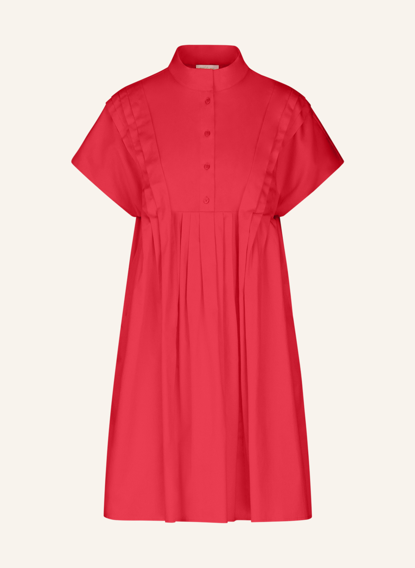 mint & mia Kurzes Baumwoll Kleid: PINK