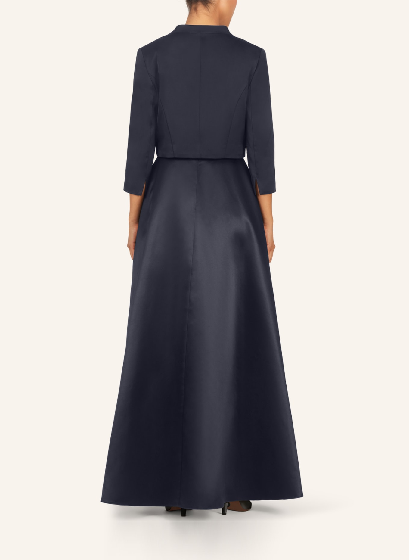 APART Satinbolero: DUNKELBLAU