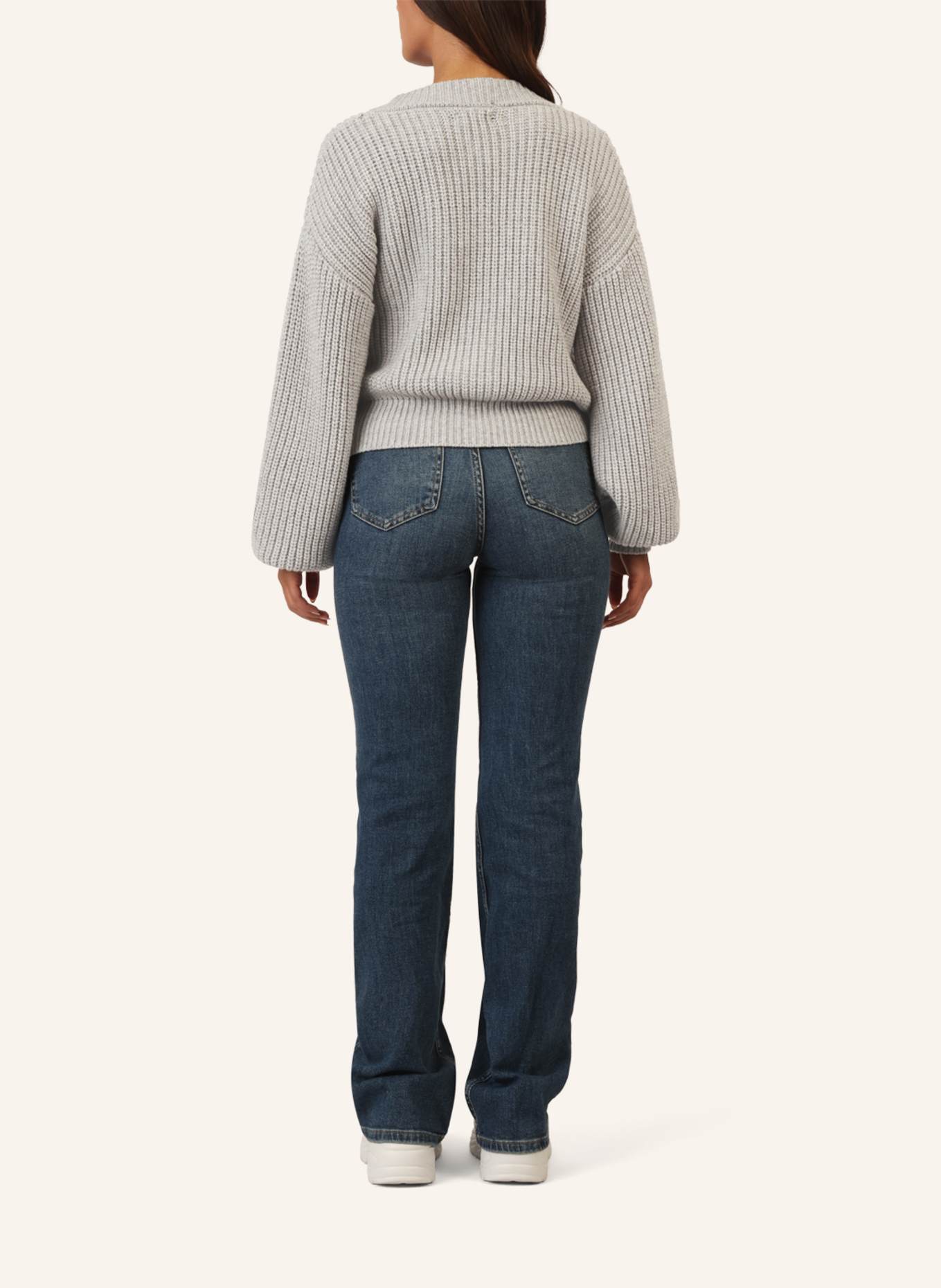 APART Oversized Strickjacke: GRAU