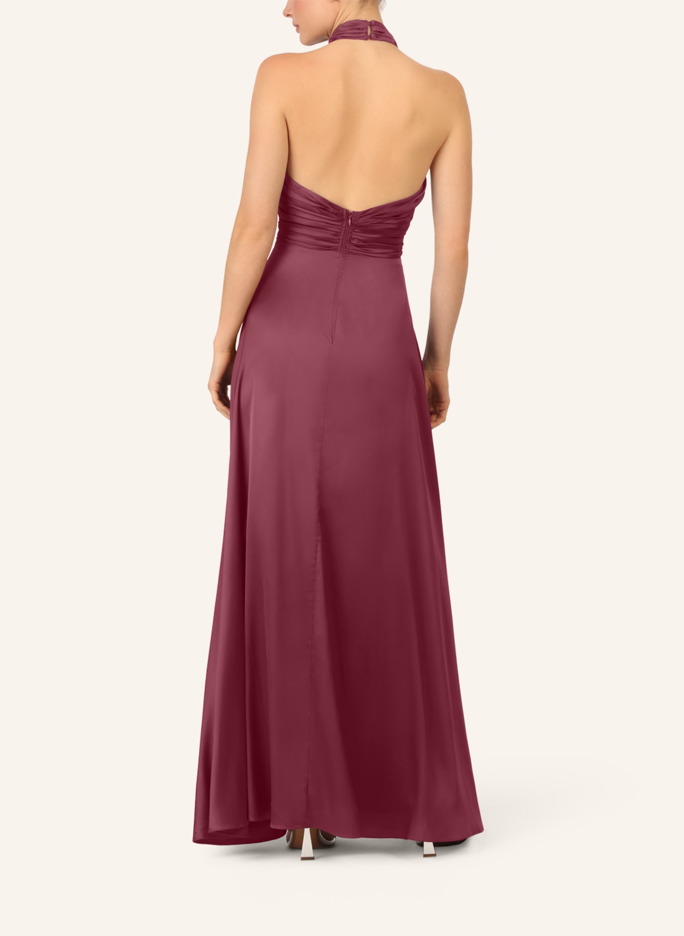 APART Abendkleid mit Cut-out: ROT