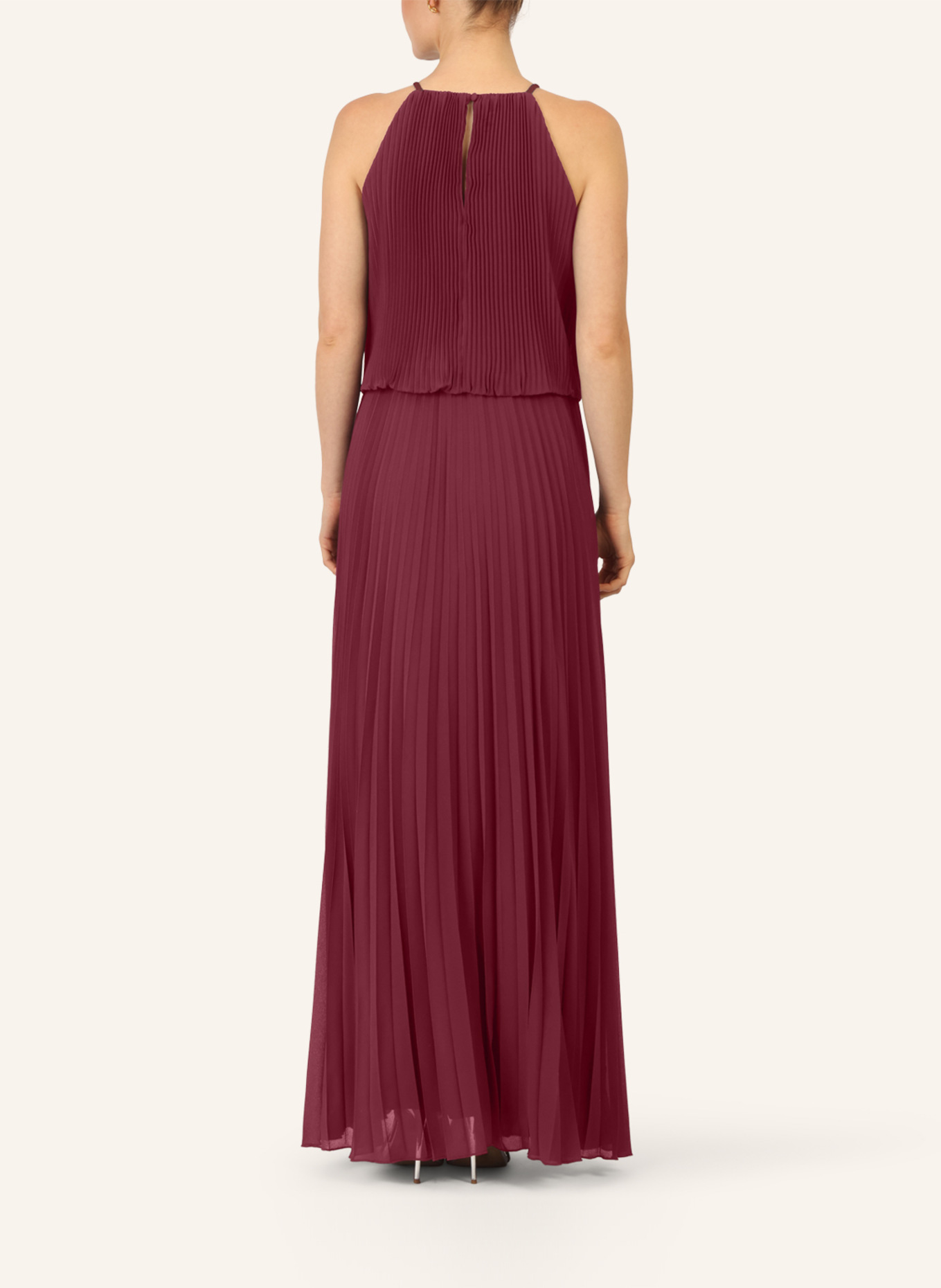 APART Chiffonkleid: ROT