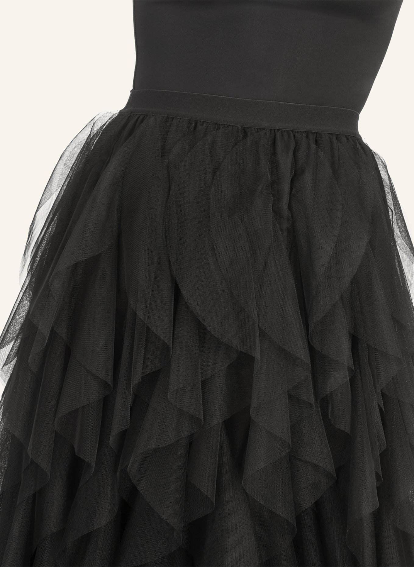 APART Tüllrock: SCHWARZ