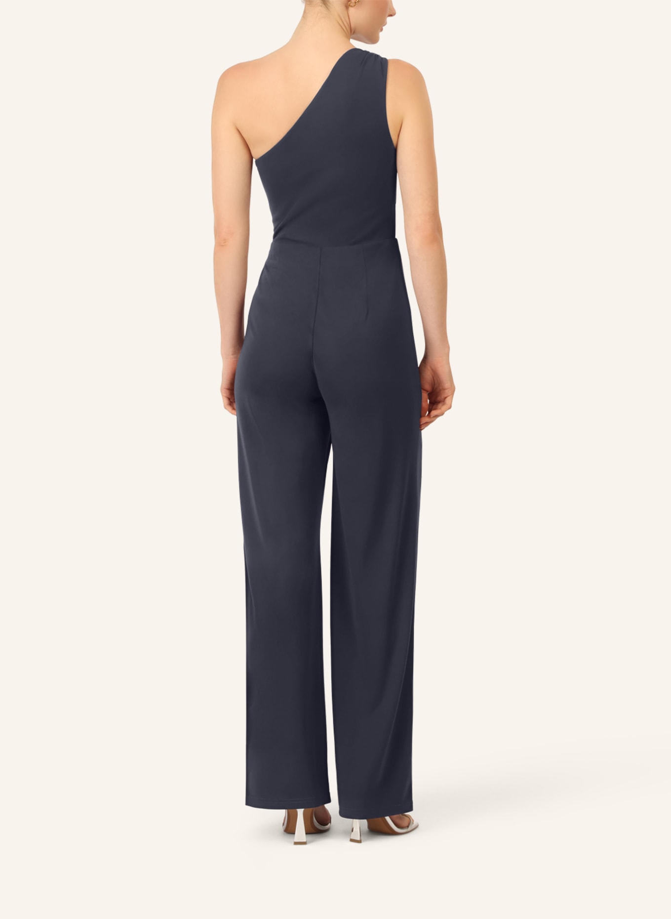 APART One-Shoulder Jerseyoverall: DUNKELBLAU