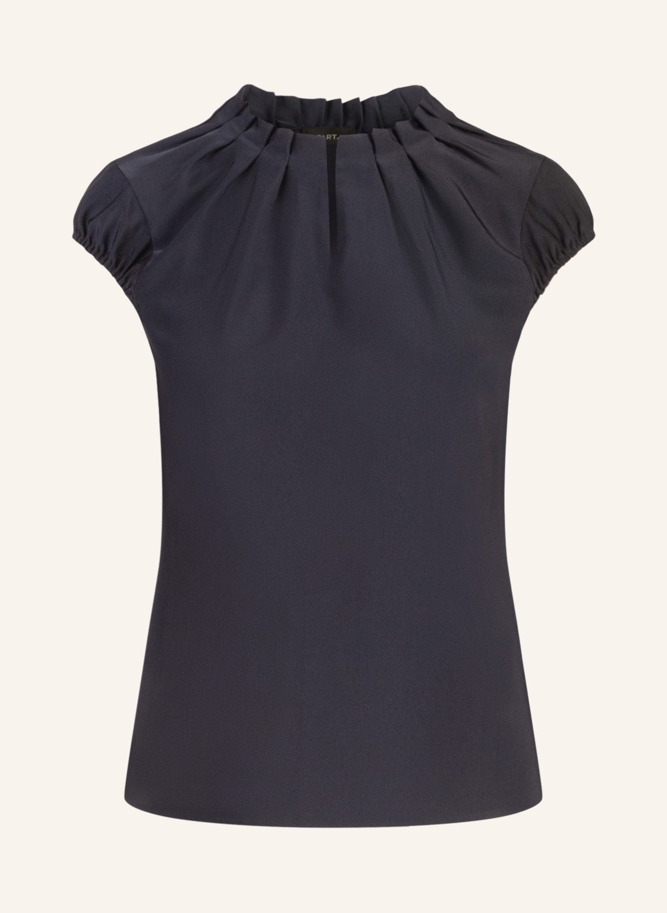 APART Satinbluse: DUNKELBLAU